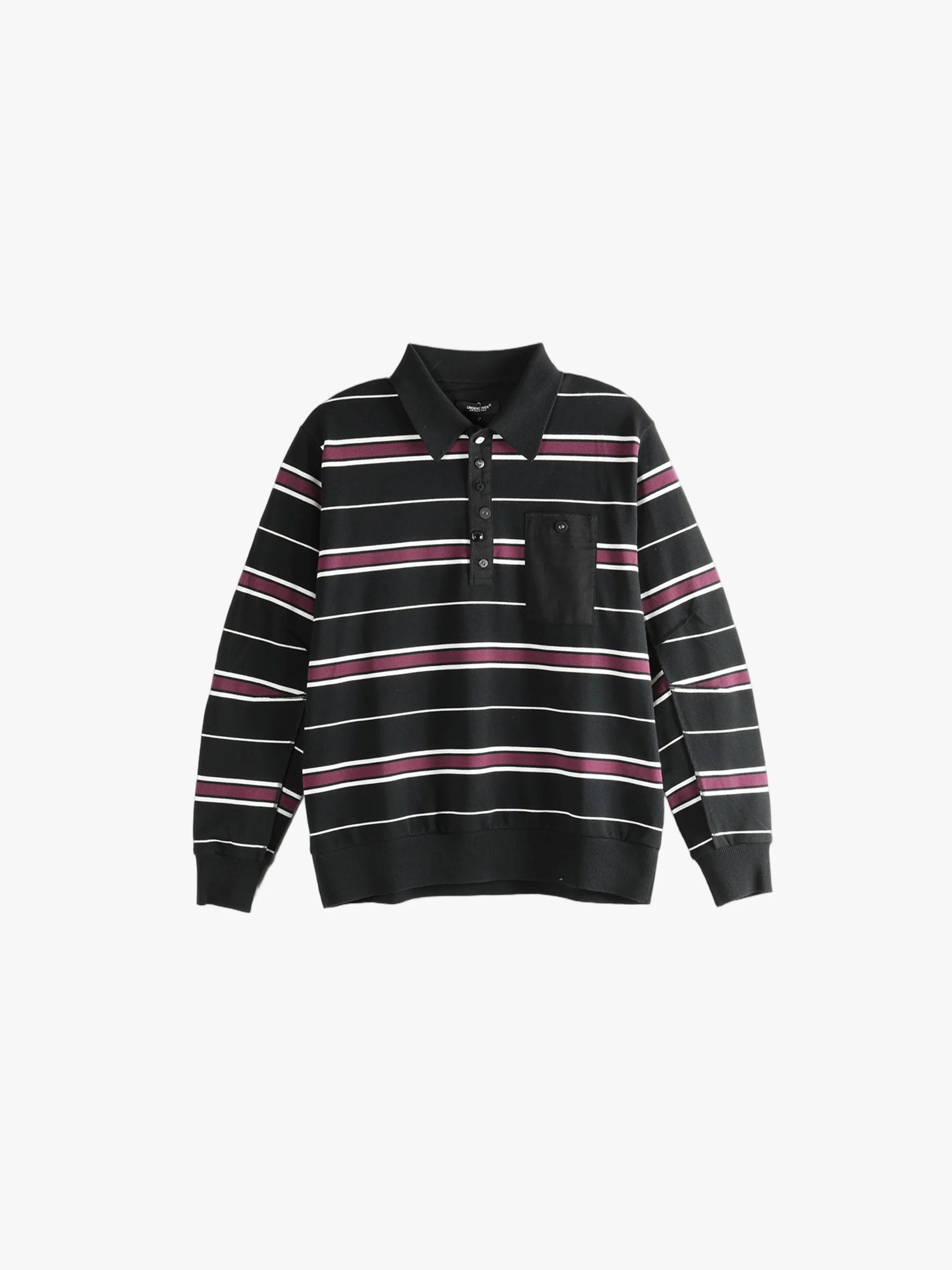 UNDERCOVER - Men Striped Pattern Shirt - Image 4
