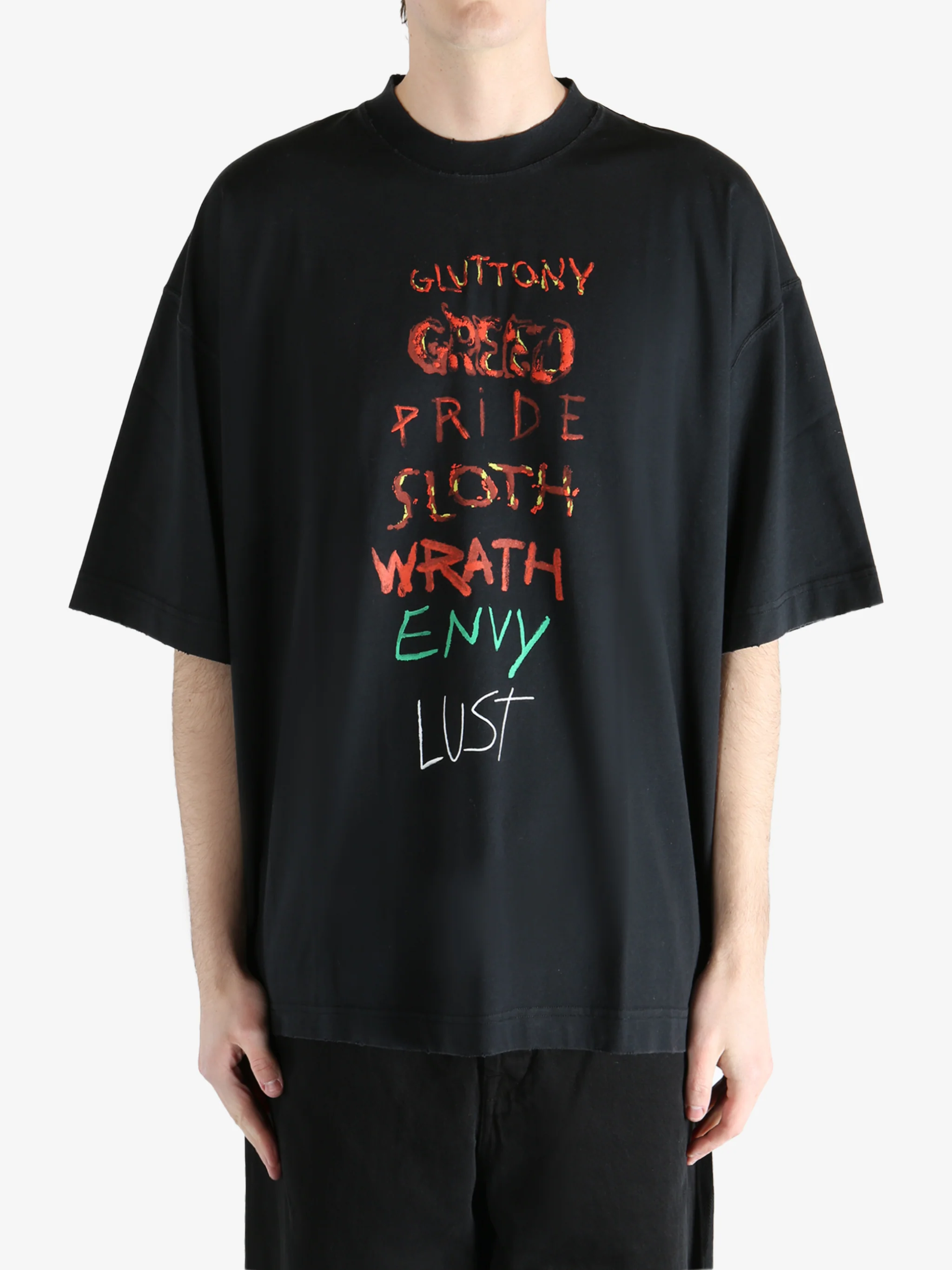 VETEMENTS - Men 7 Sins T-Shirt