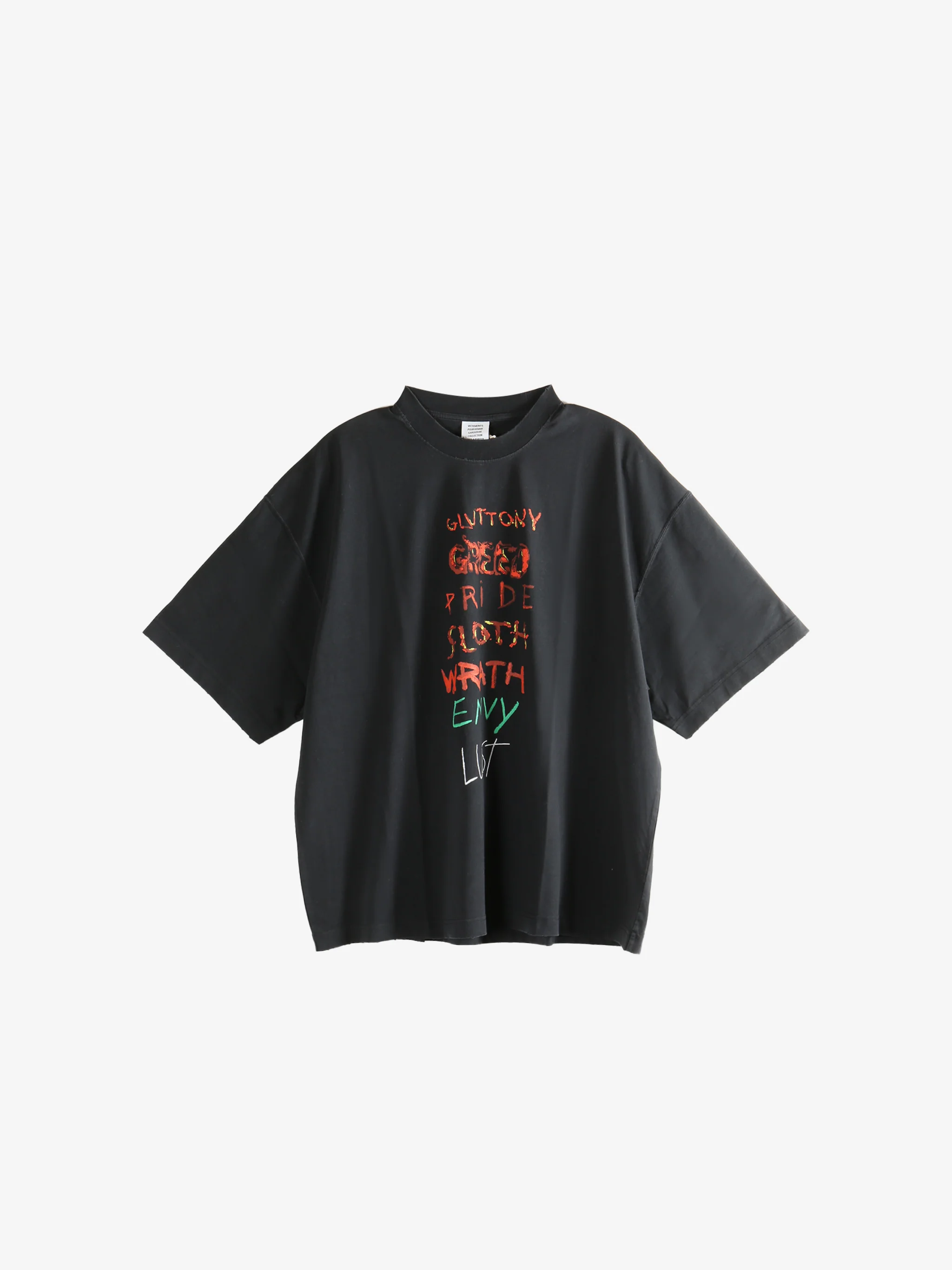 VETEMENTS - Men 7 Sins T-Shirt - Image 4