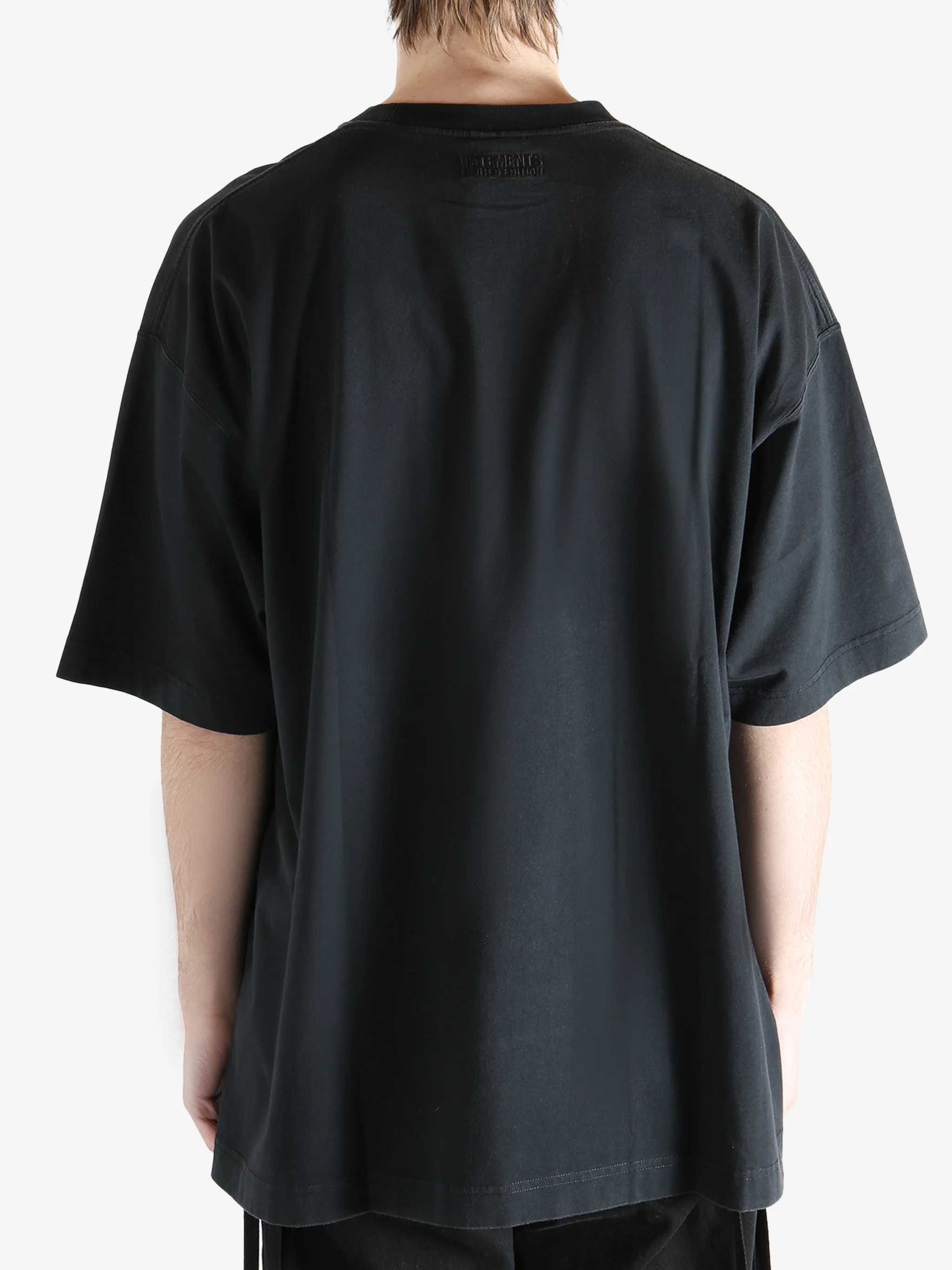 VETEMENTS - Men Biker Cross Logo T-Shirt - Image 3