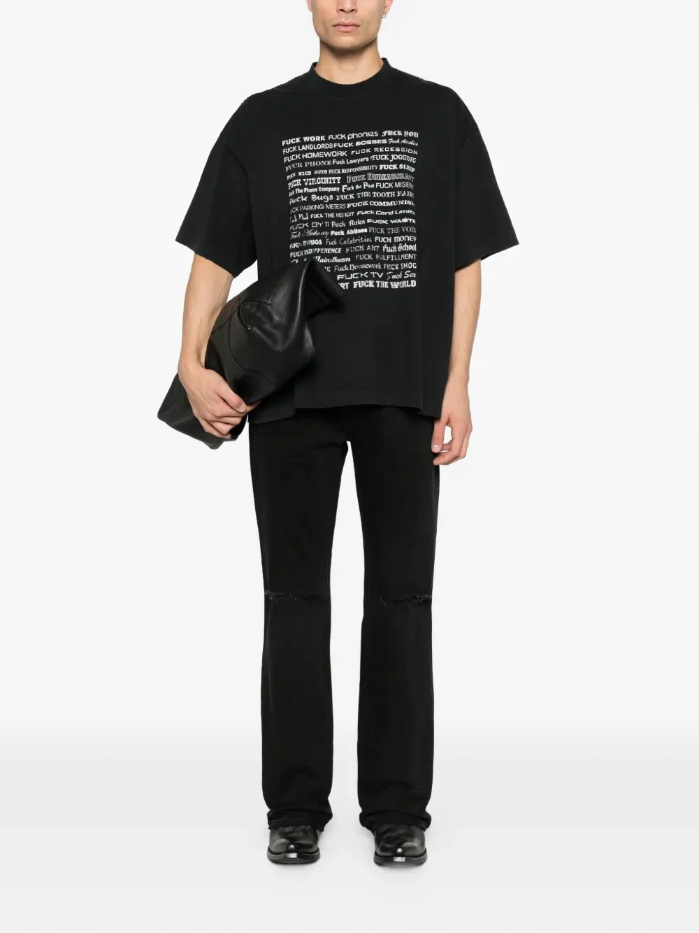 VETEMENTS - Men Fuck Everything T-Shirt