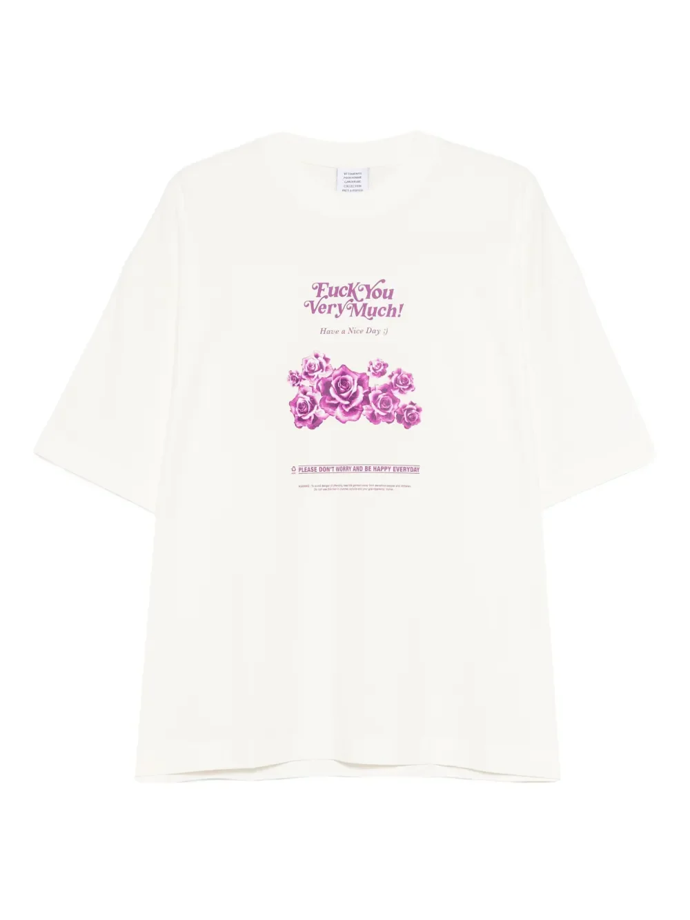 VETEMENTS - Men Fuck You Very Much T-Shirt - Image 5