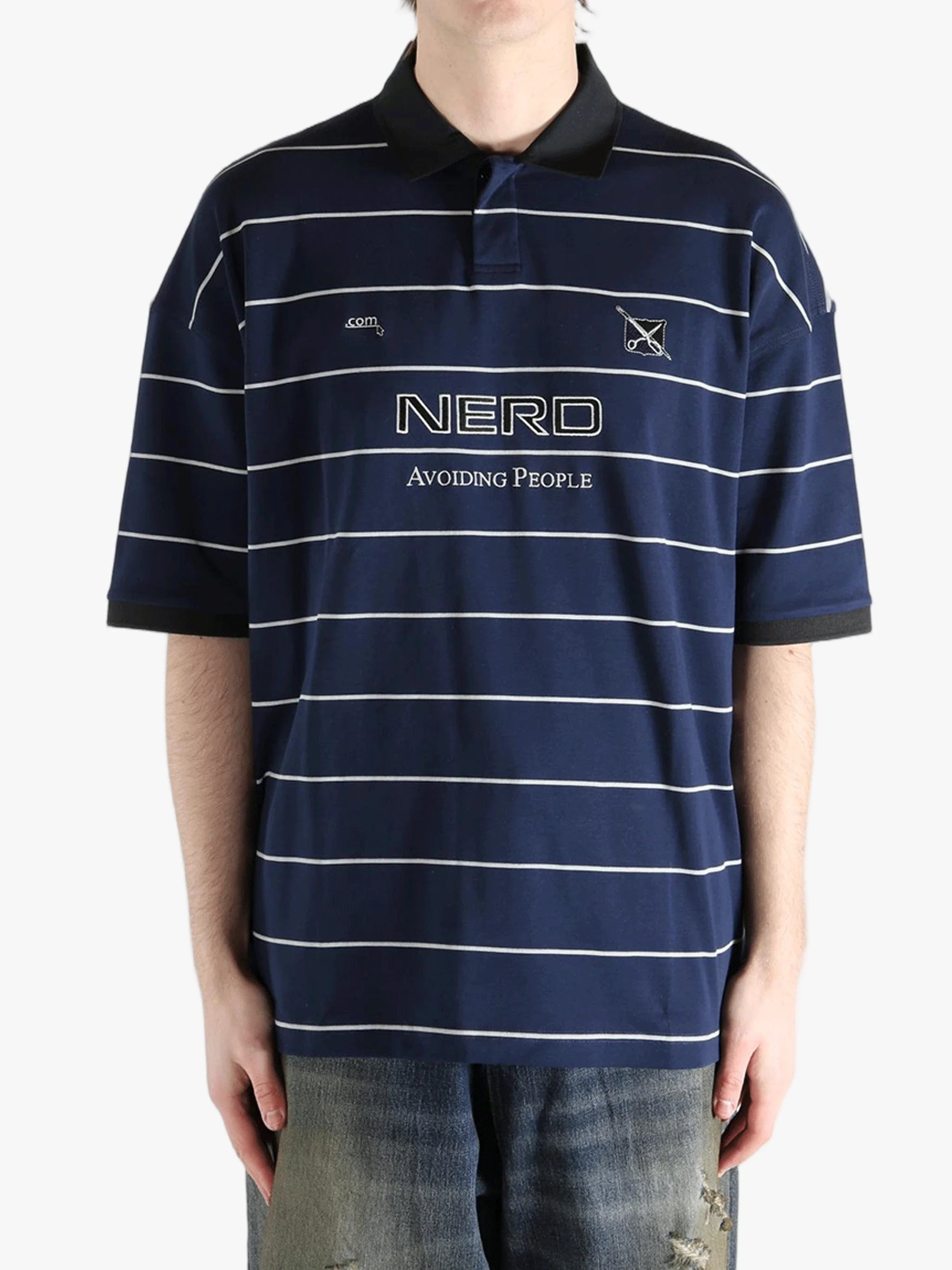 VETEMENTS - Men Nerd Football Polo