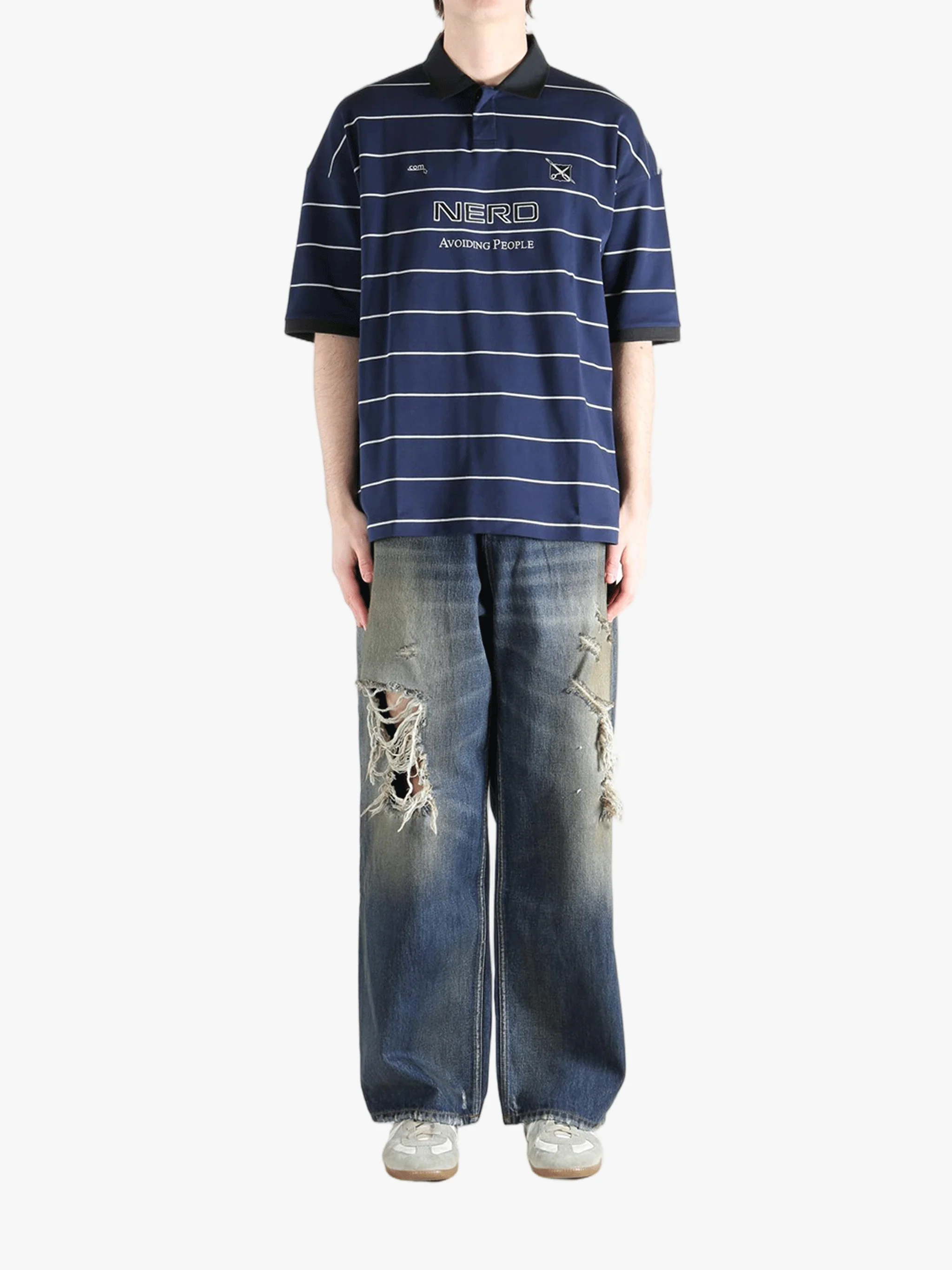VETEMENTS - Men Nerd Football Polo - Image 4