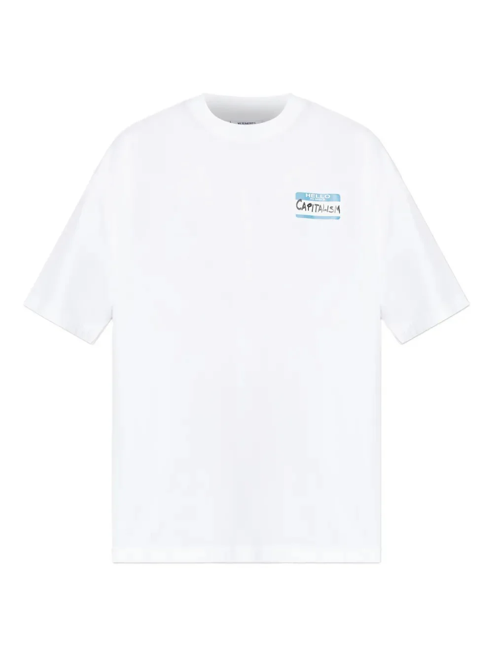 VETEMENTS - Men Sticker T-Shirt - Image 5