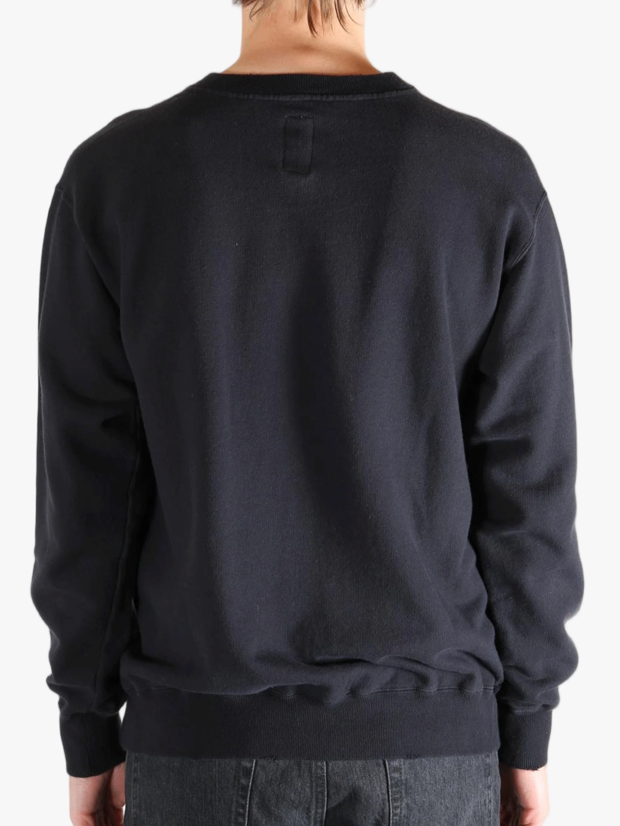 VOWELS - Men Faded Collegiate Crewneck Pullover - Image 3