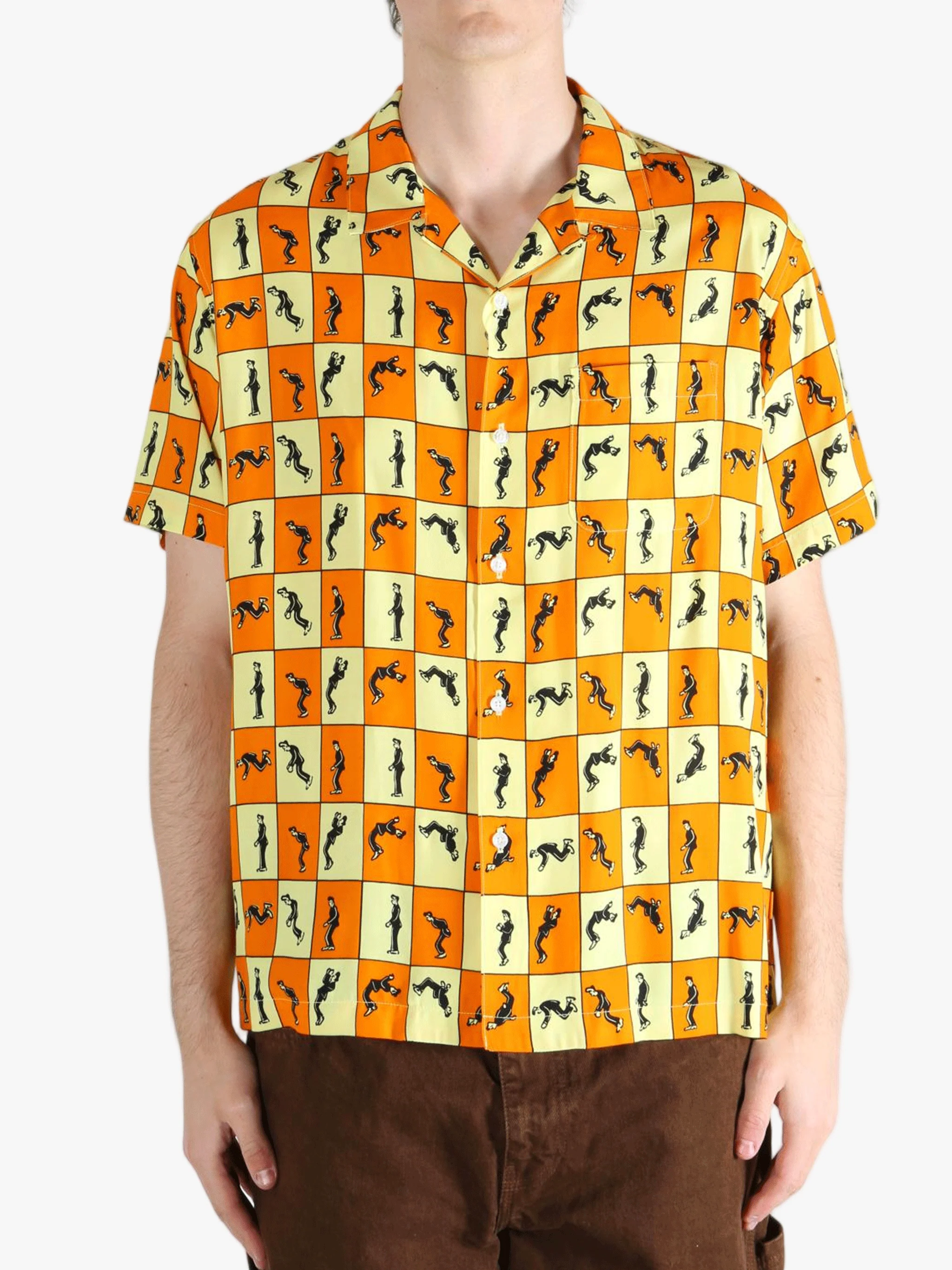VOWELS - Men S/S Elvis Shirt