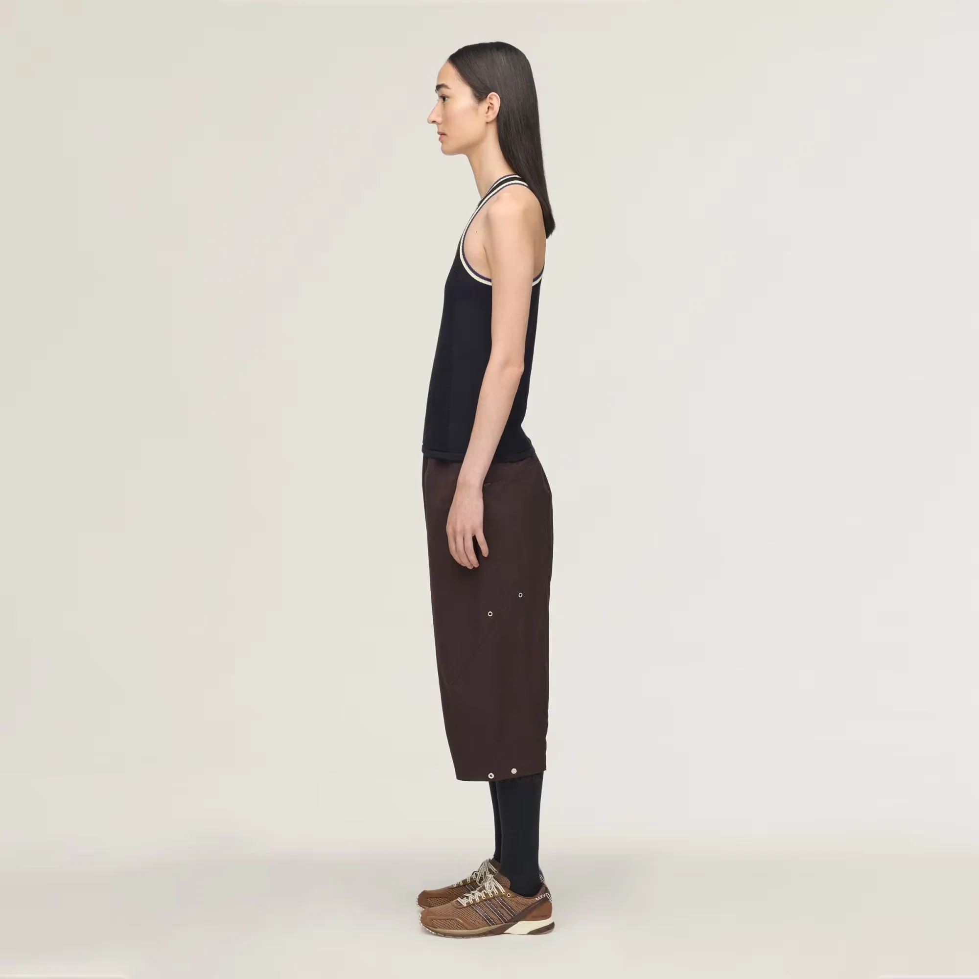 WALES BONNER X Y-3 - Unisex Wb Y-3 Knit Tank Top - Image 3