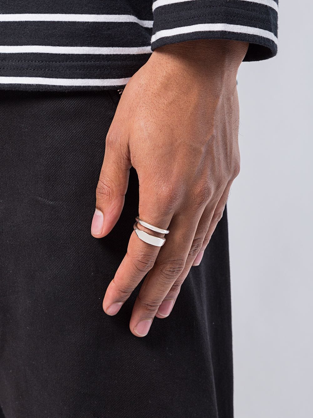 WERKSTATT MUNCHEN - Forged Cross Ring - Image 2