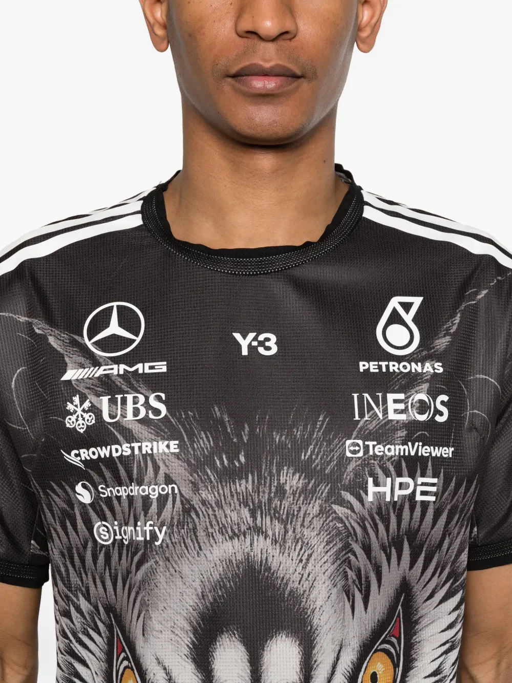 Y-3 - Men F1 Drvr Ss Jrs T-shirts - Image 4