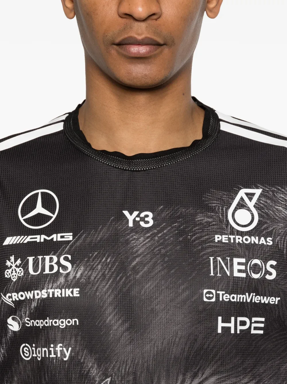Y-3 - Men F1 Drvr Ss Jrs T-shirts - Image 4