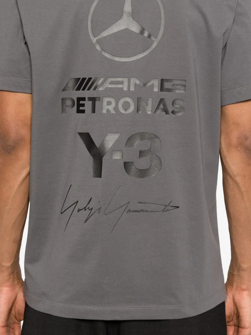 Y-3 - Men F1 Logo Ss Tee - Image 4