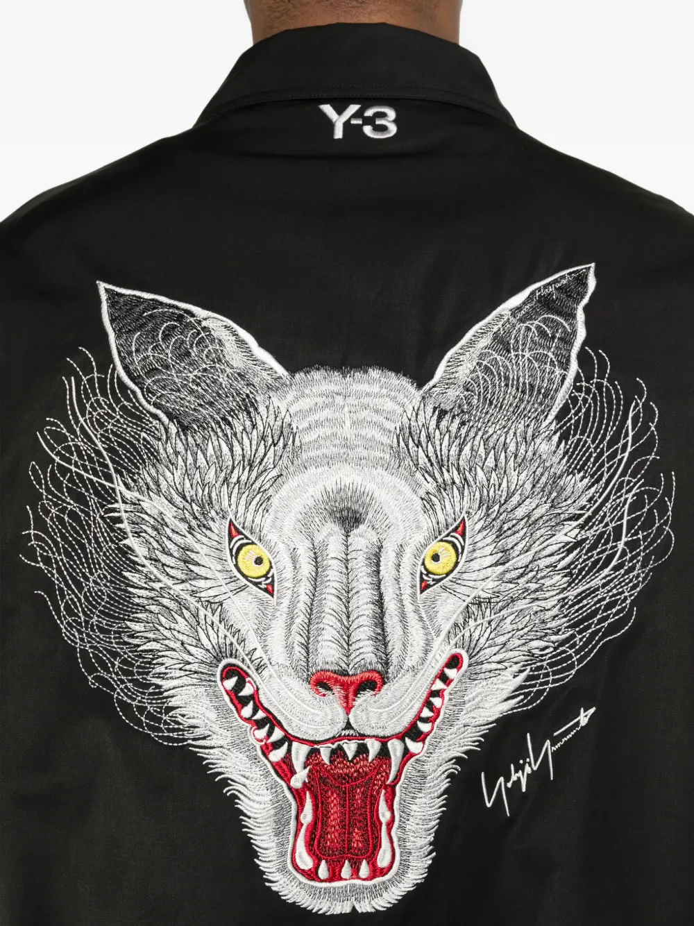 Y-3 - Men F1 Wolf Jacket - Image 4