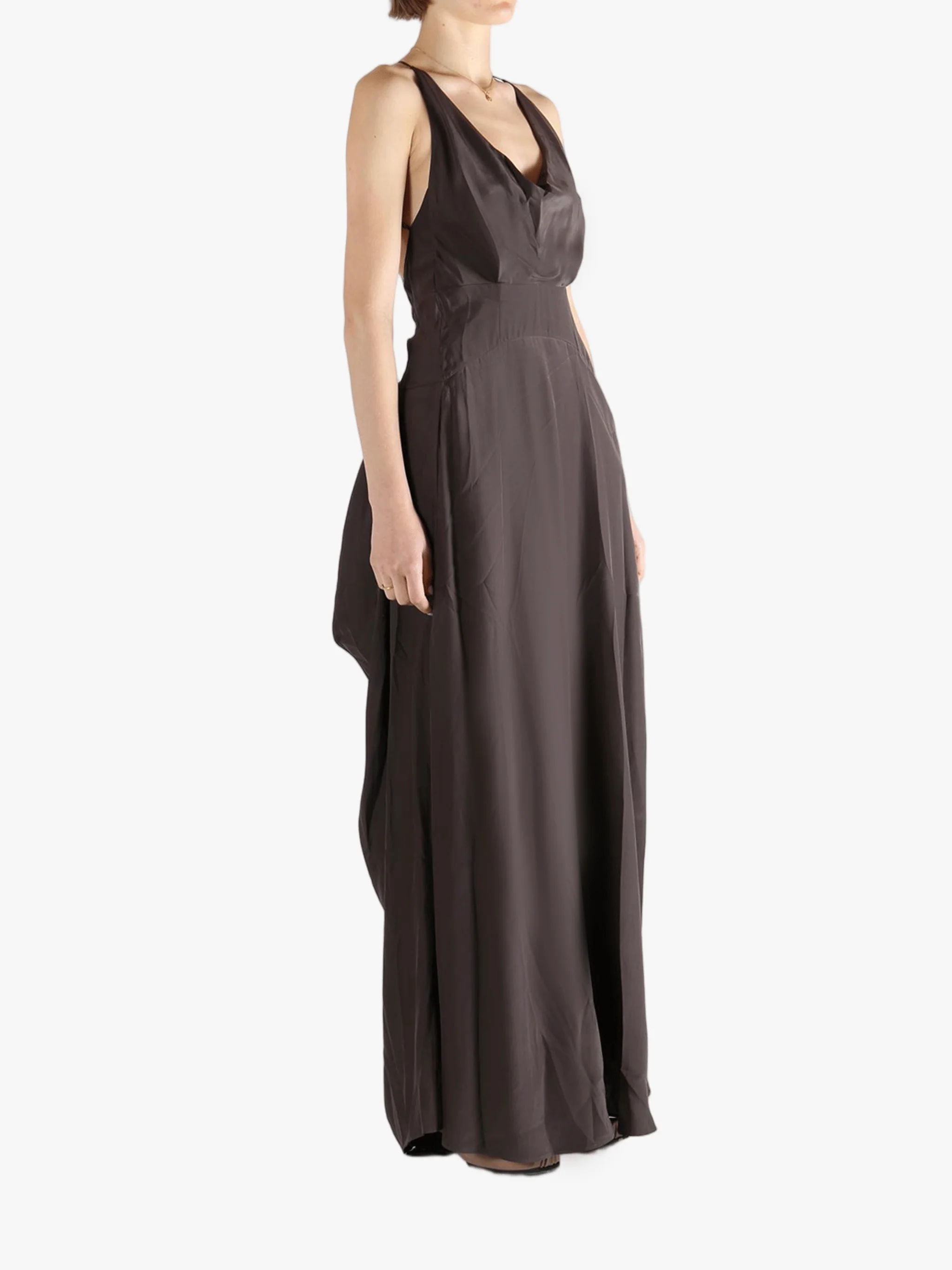 YANGKEHAN - Women Sleeveless Deep V Neck Dress - Image 2