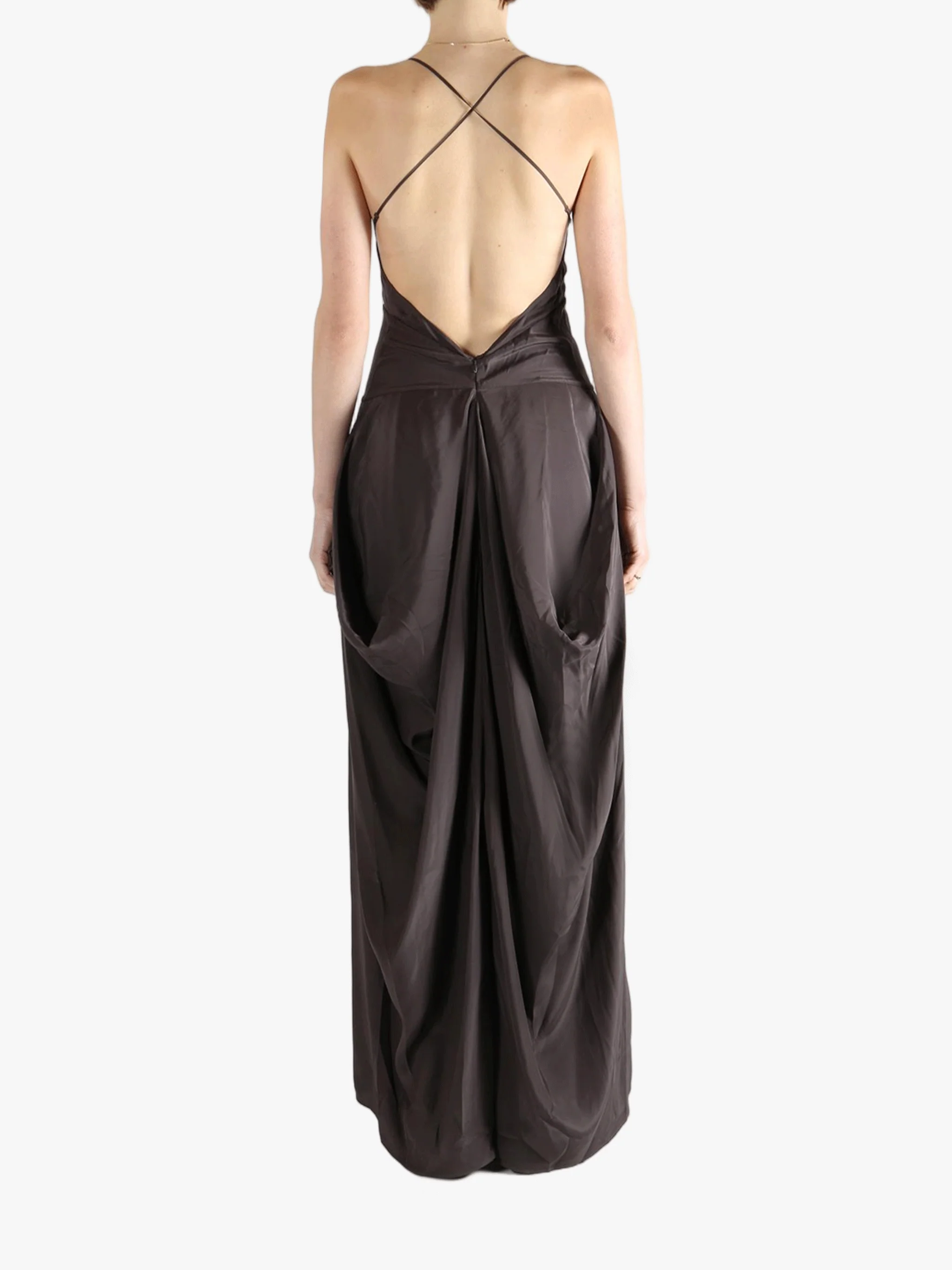 YANGKEHAN - Women Sleeveless Deep V Neck Dress - Image 3