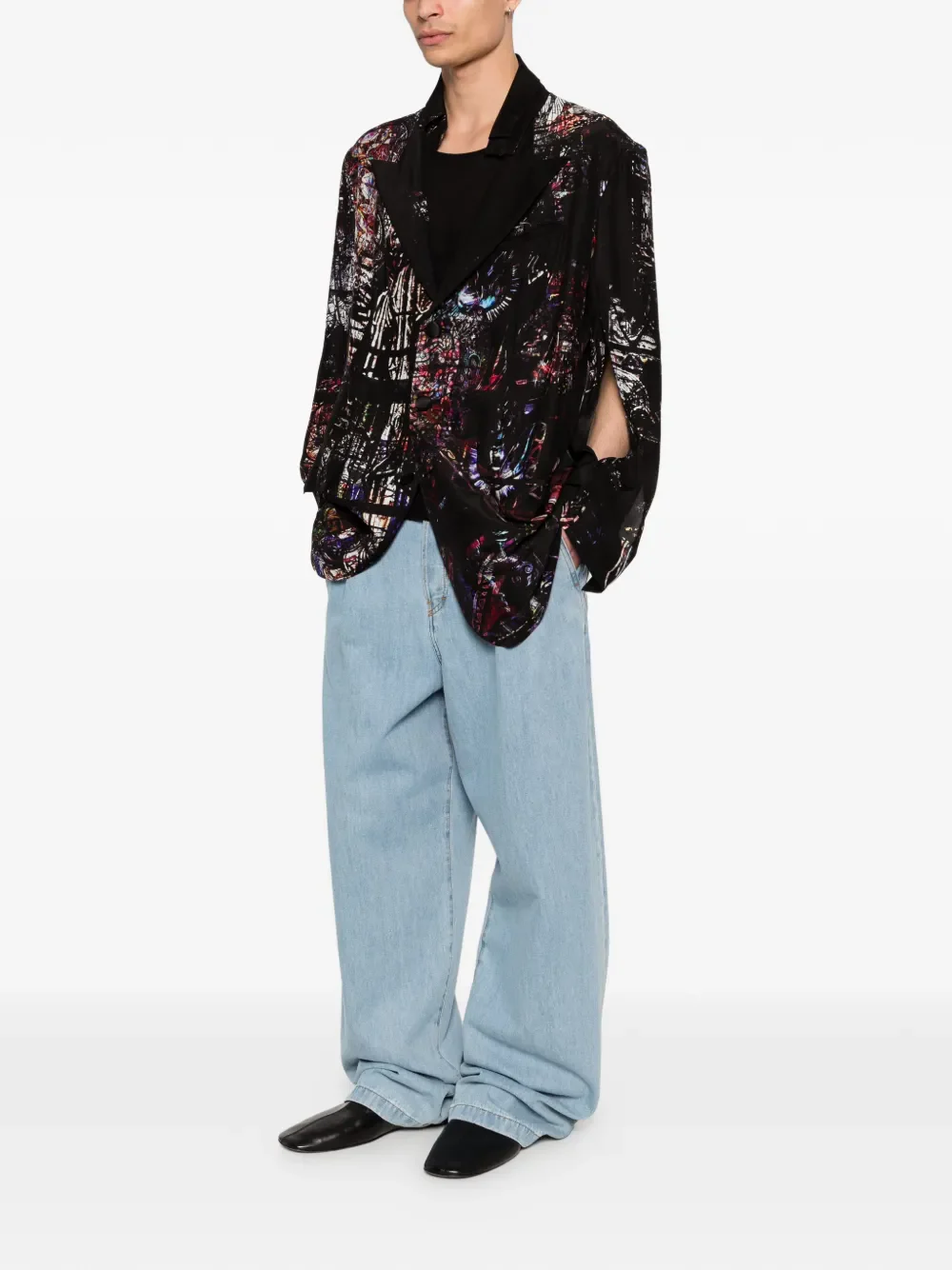 YOHJI YAMAMOTO POUR HOMME - Men 0606 Printed Jacket