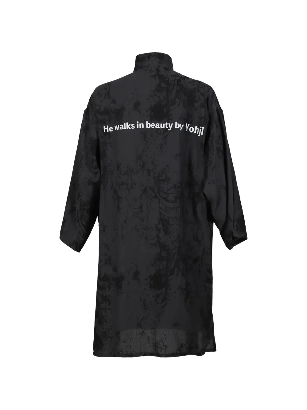YOHJI YAMAMOTO POUR HOMME - Men Message Stand Jacket - Image 2