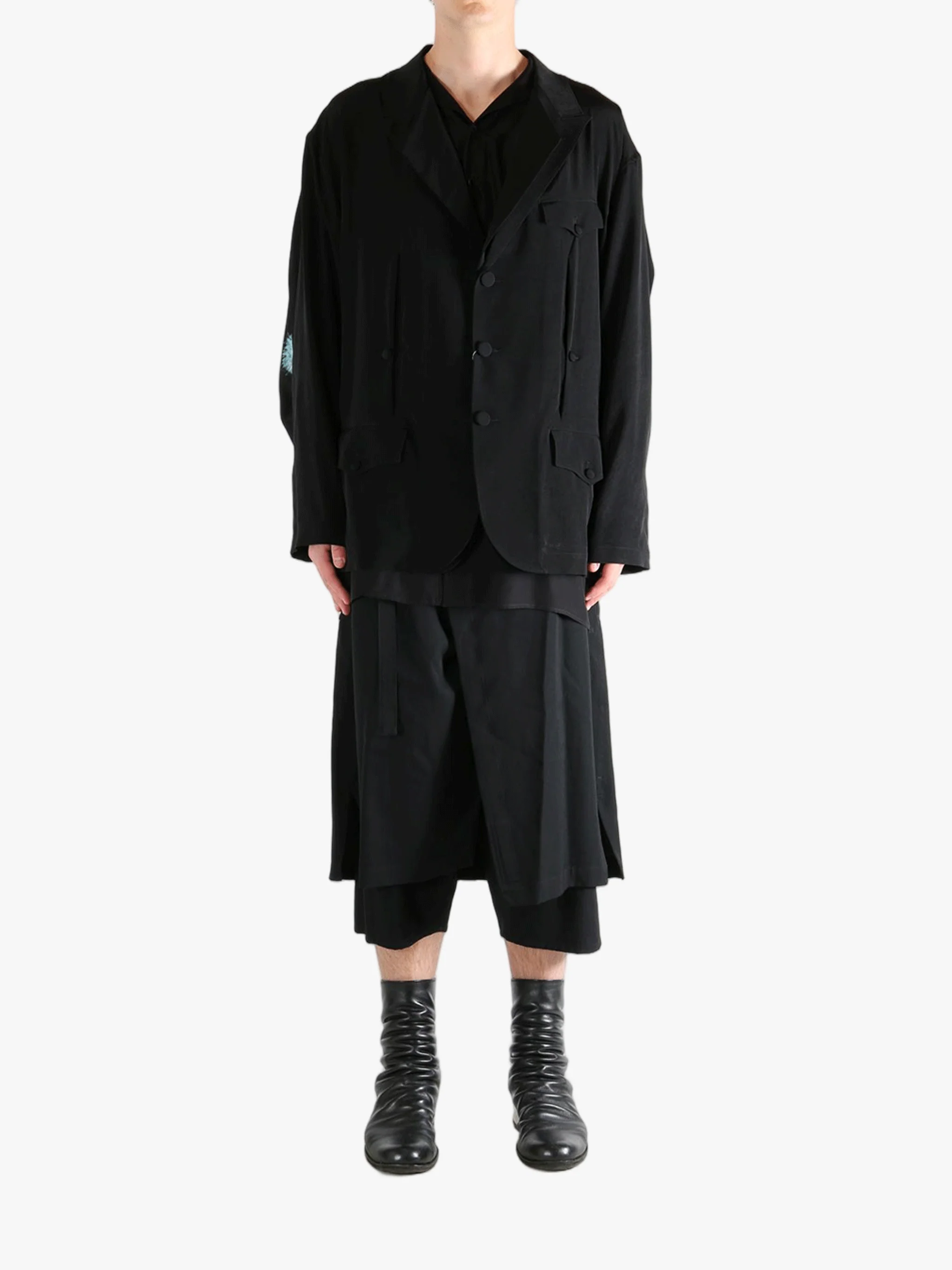 YOHJI YAMAMOTO POUR HOMME - Men Pt Dolman Jacket - Image 4
