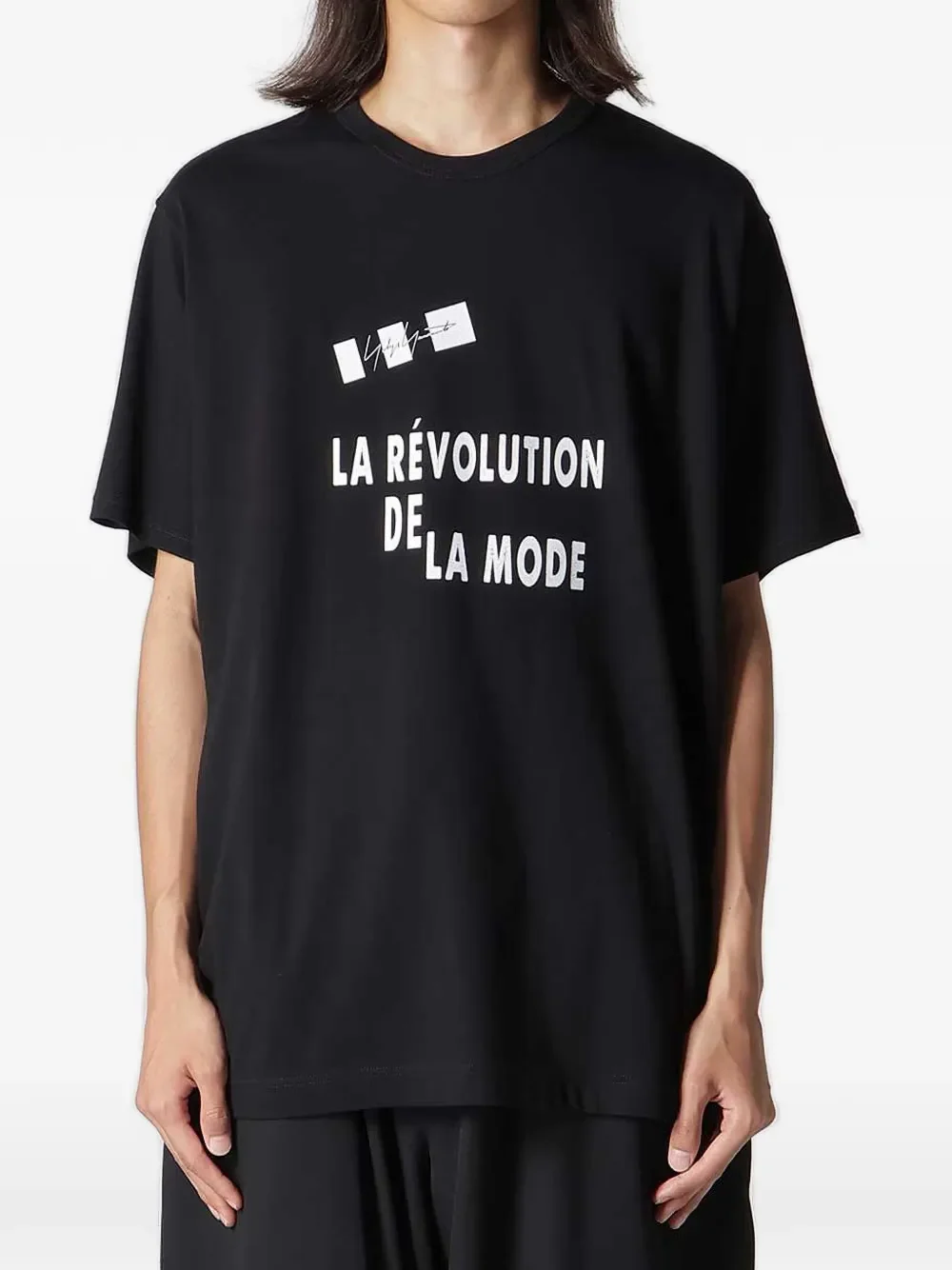 YOHJI YAMAMOTO POUR HOMME - Men Pt G Short Sleeve T-shirt