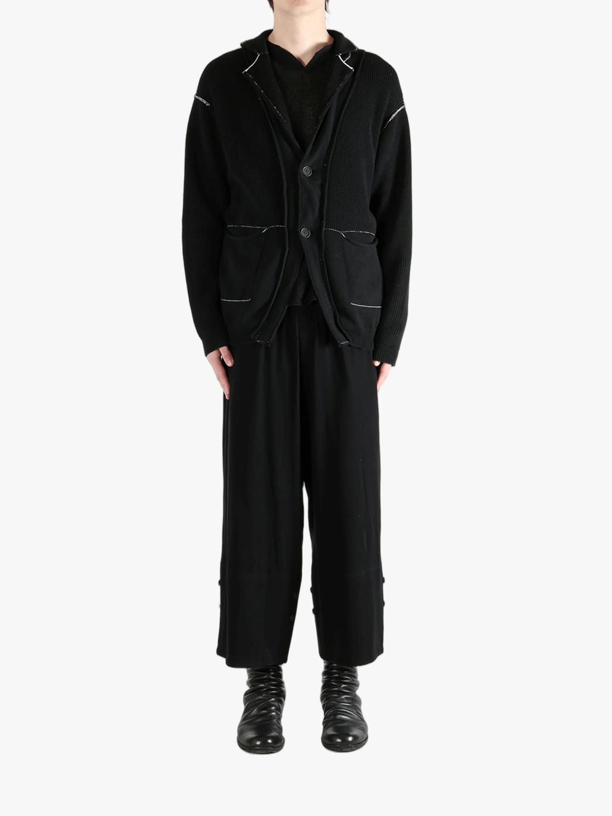YOHJI YAMAMOTO POUR HOMME - Men Reversible Jacket - Image 4