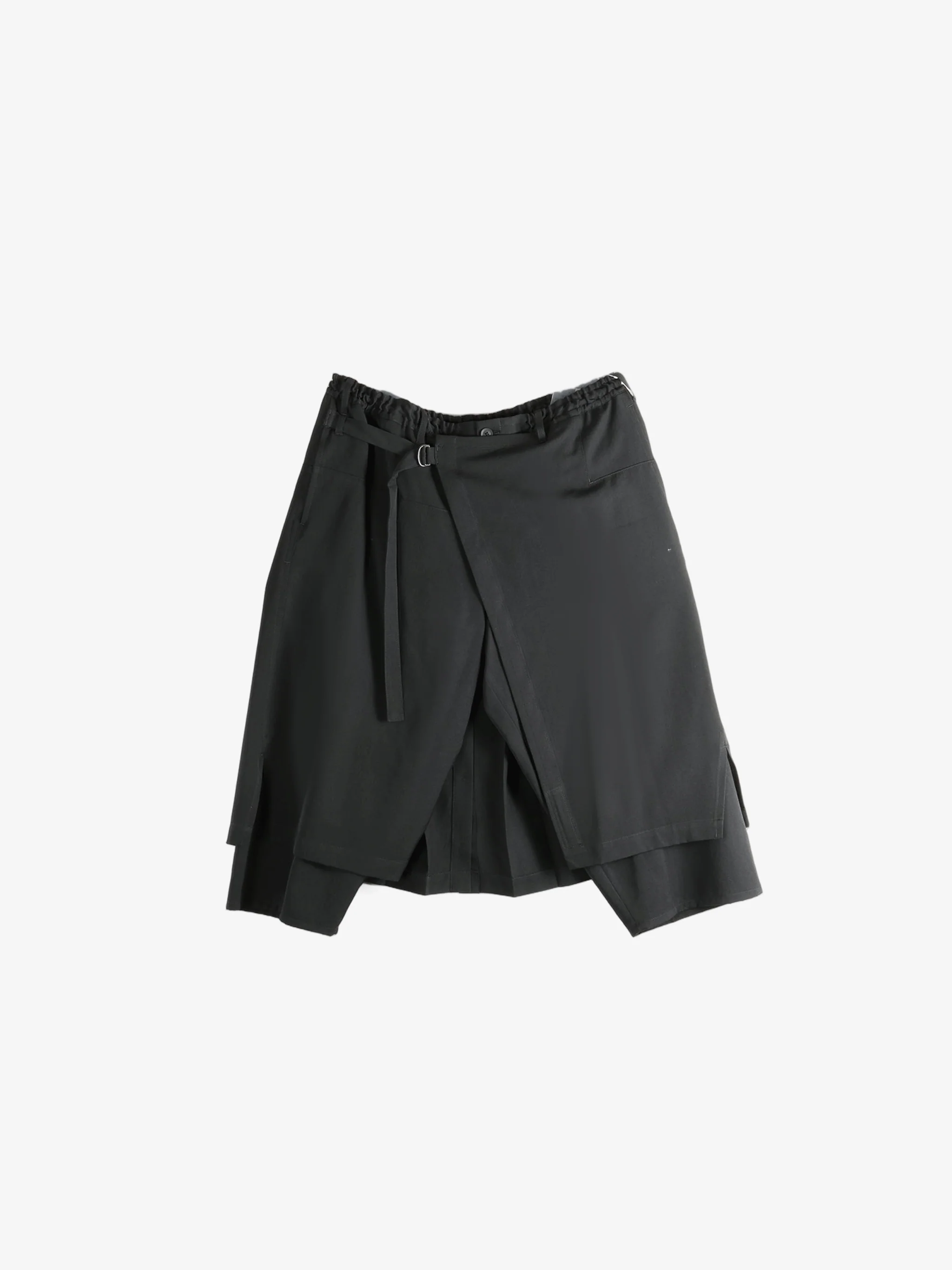 YOHJI YAMAMOTO POUR HOMME - Men Standard Wrap Pants - Image 4