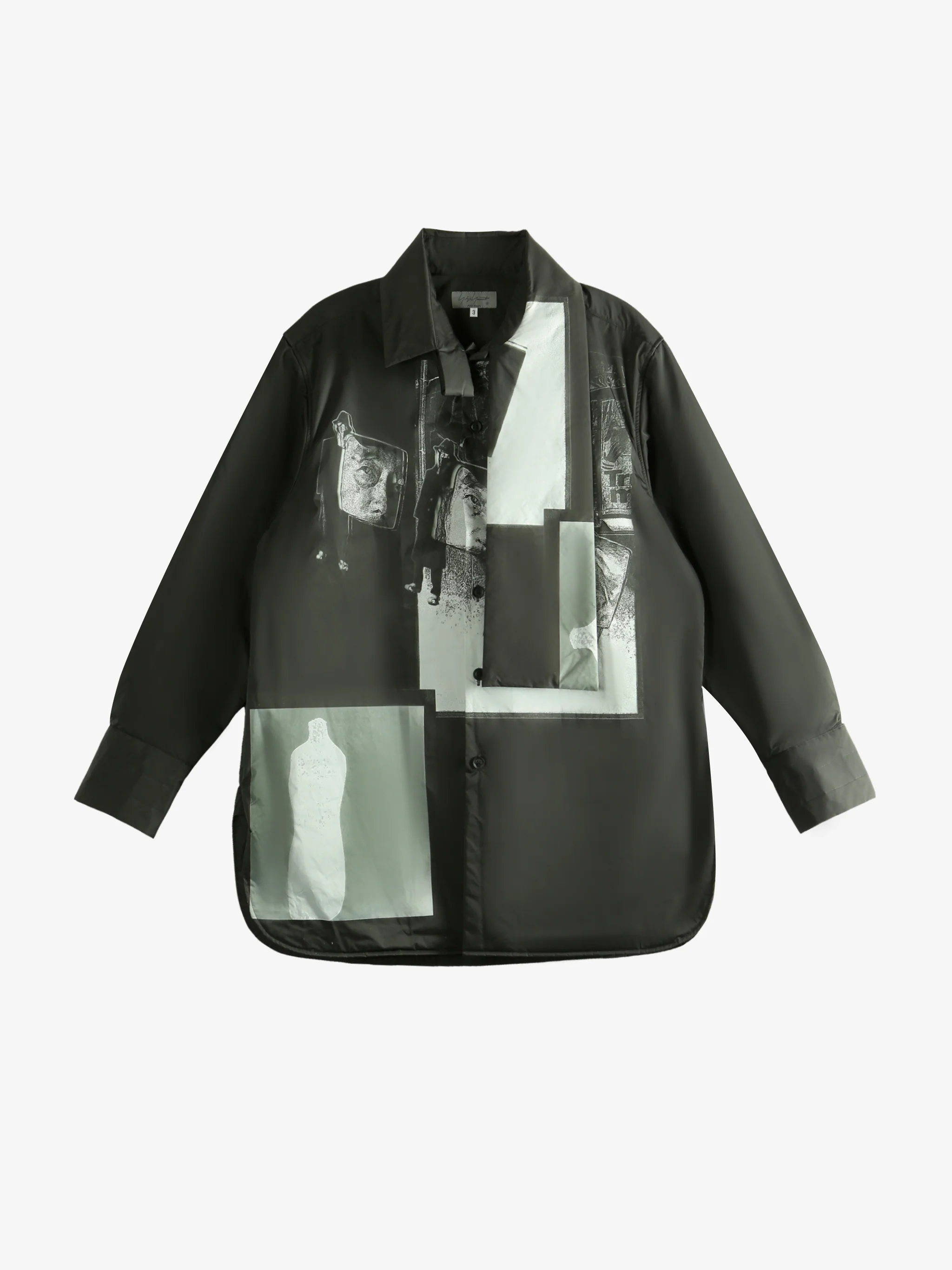 YOHJI YAMAMOTO POUR HOMME - Men  Stole Detail Padded S Coat - Image 5