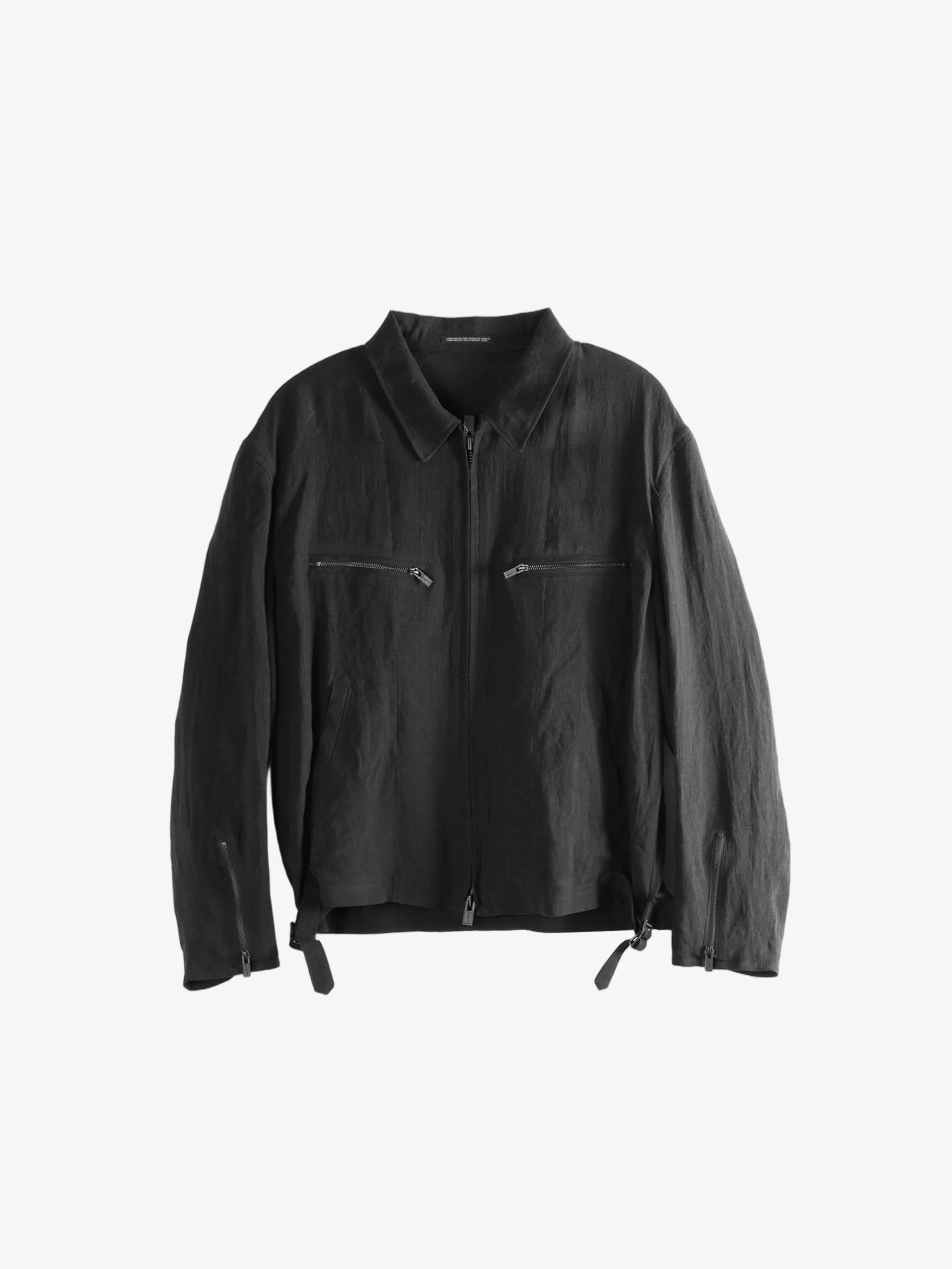 YOHJI YAMAMOTO POUR HOMME - Men Zip Blouson - Image 5
