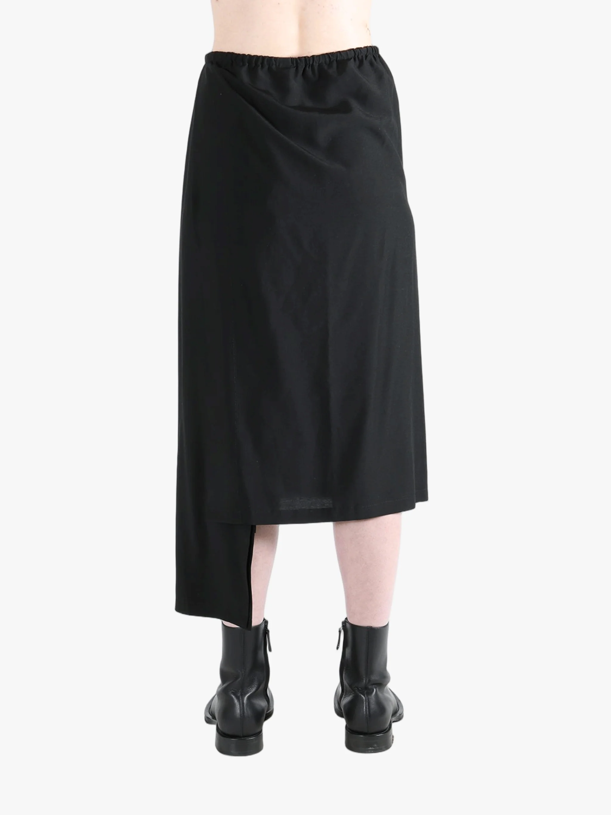 YOHJI YAMAMOTO - Women 3 Layer Skirt - Image 3