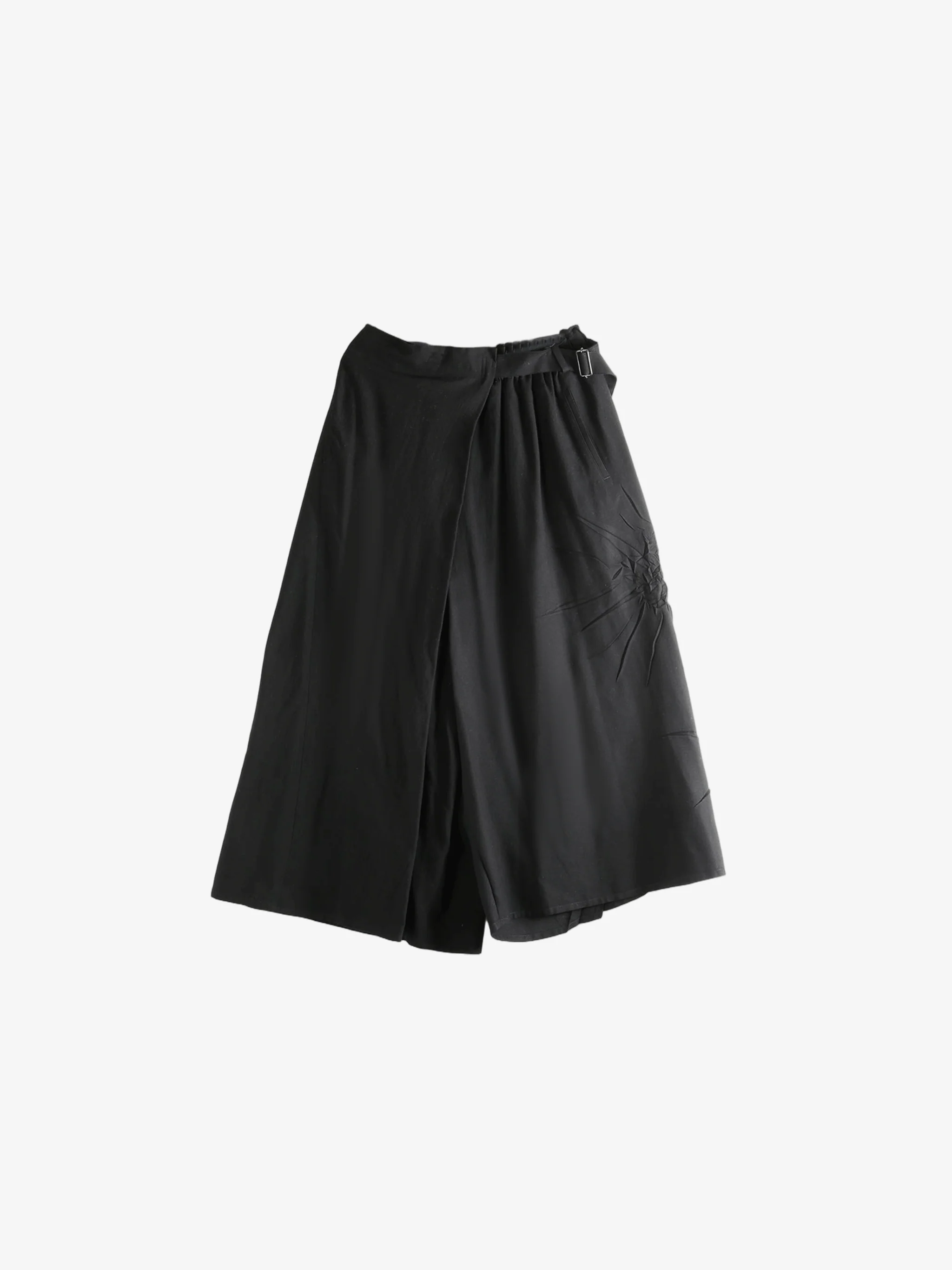 YOHJI YAMAMOTO - Women R Wrap Skirt Pants B - Image 4