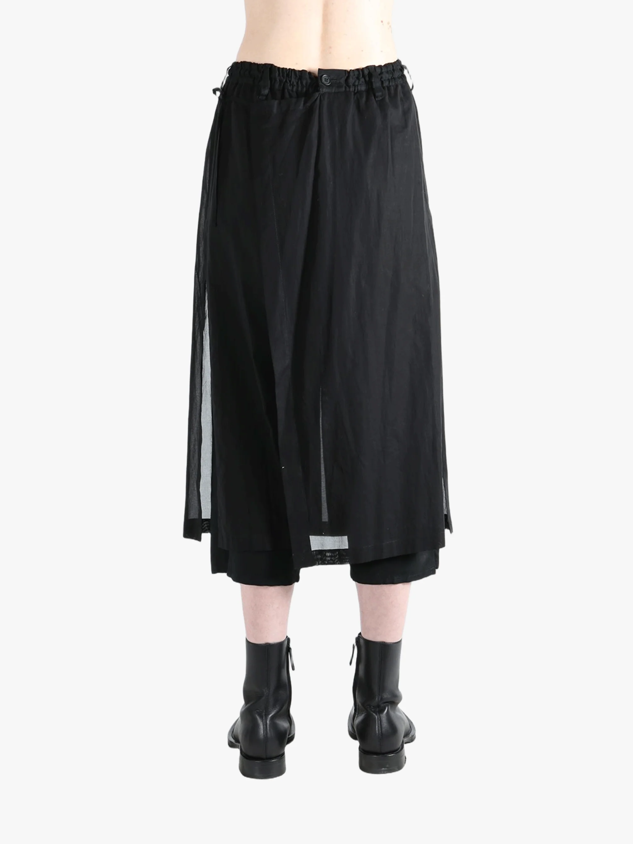 YOHJI YAMAMOTO - Women Wrap Pants - Image 3