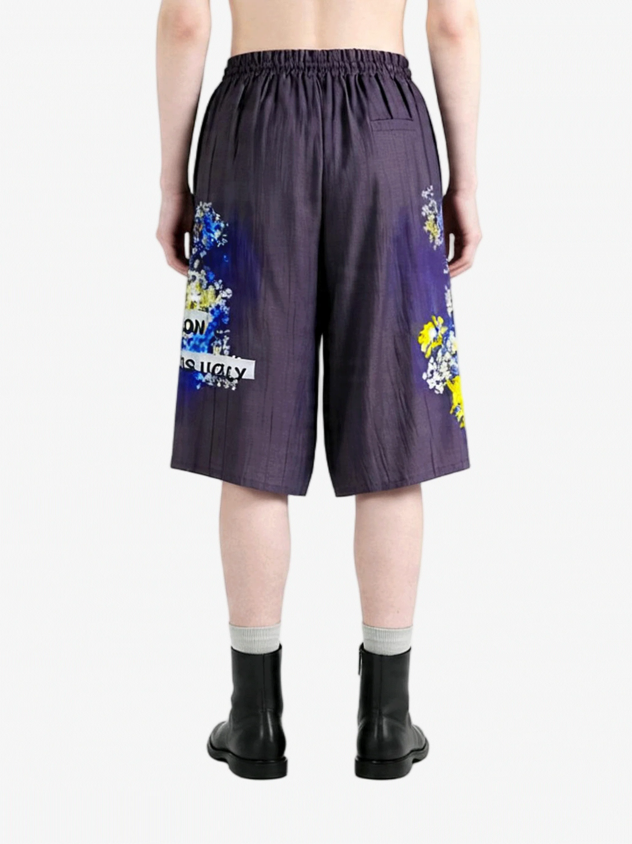 Y'S - Women Cupro-Dungaree Twill Gather Pants - Image 3