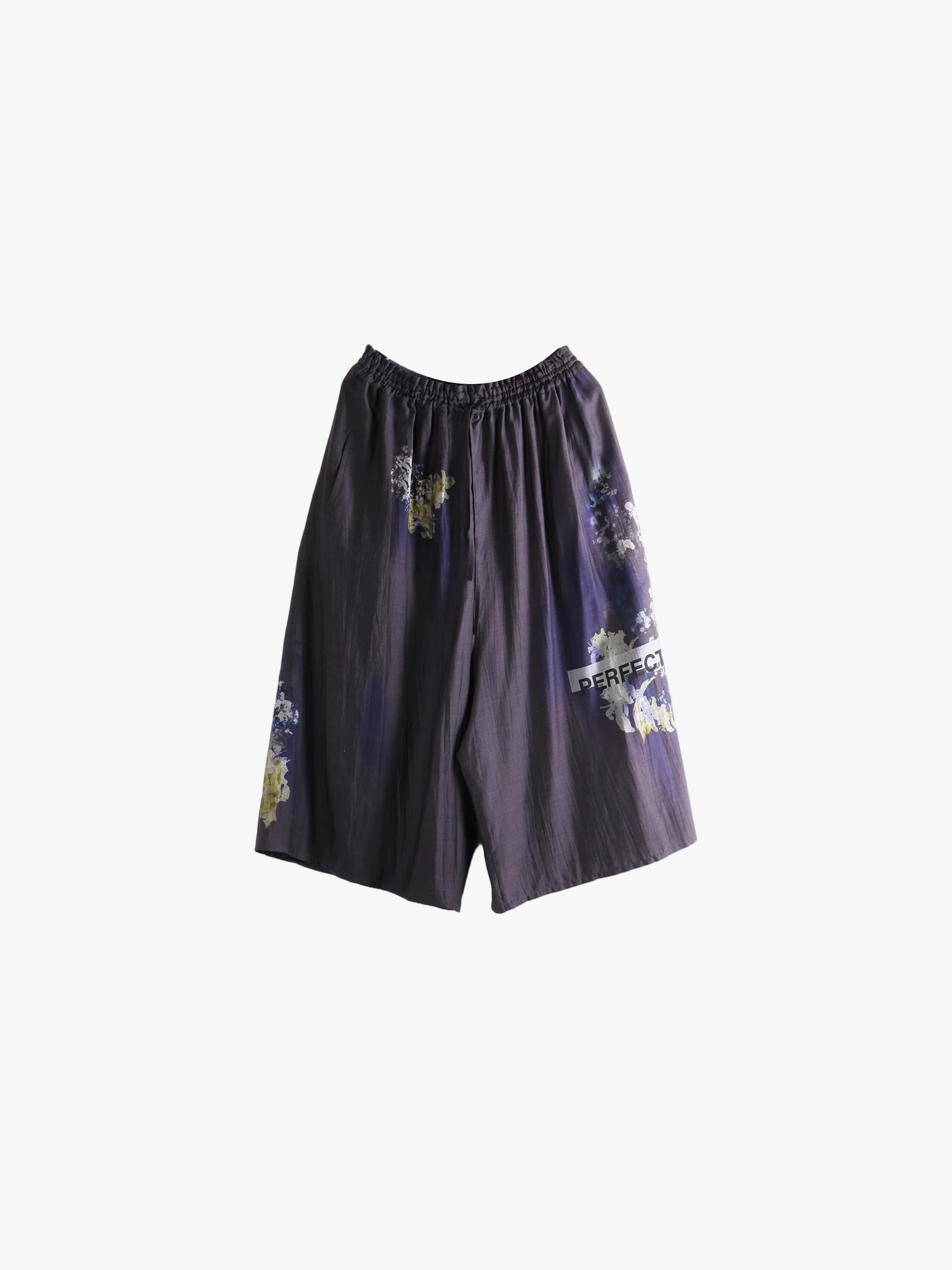 Y'S - Women Cupro-Dungaree Twill Gather Pants - Image 4