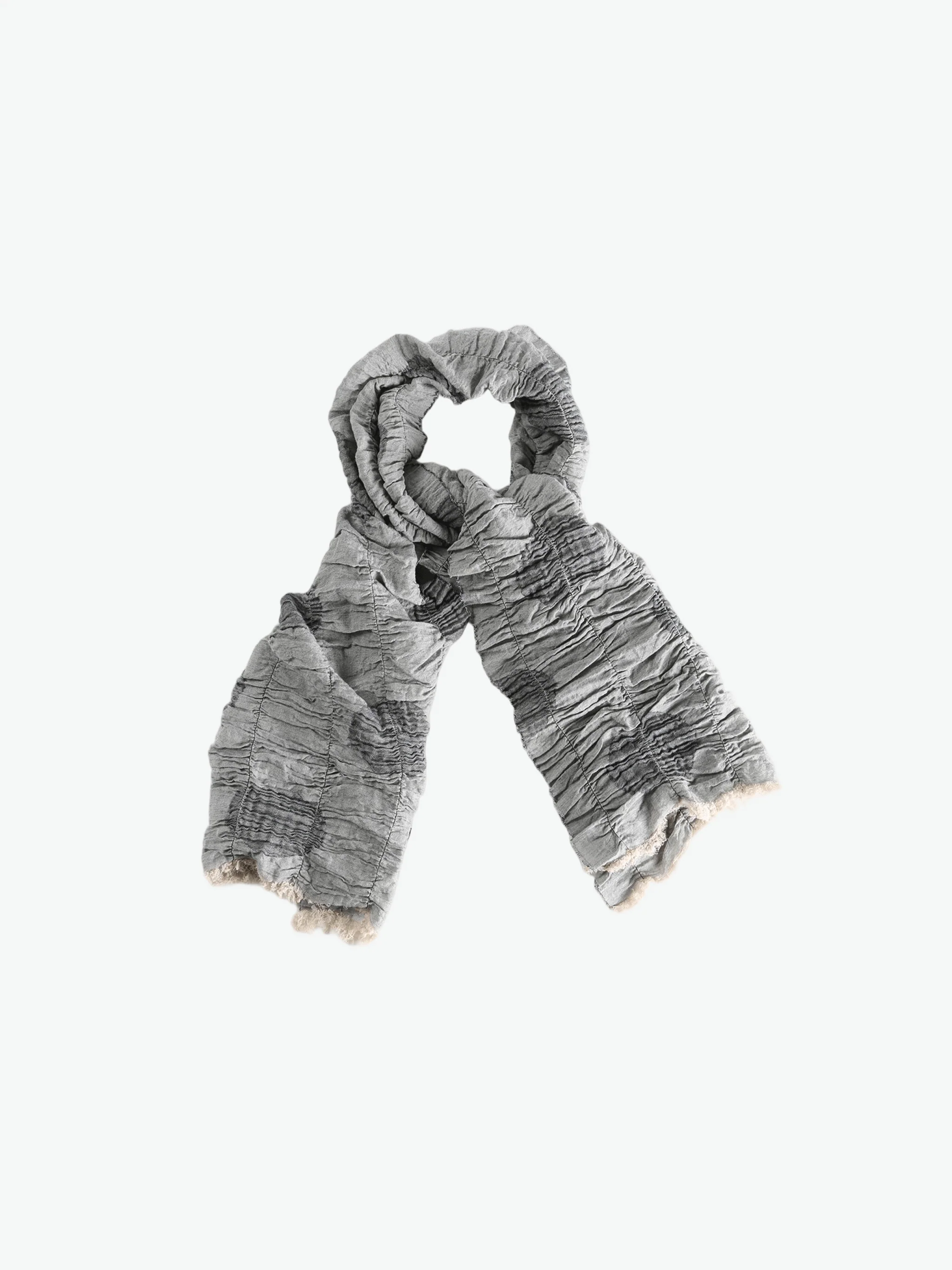 Y'S - Women Dot Jacquard Gather Scarf
