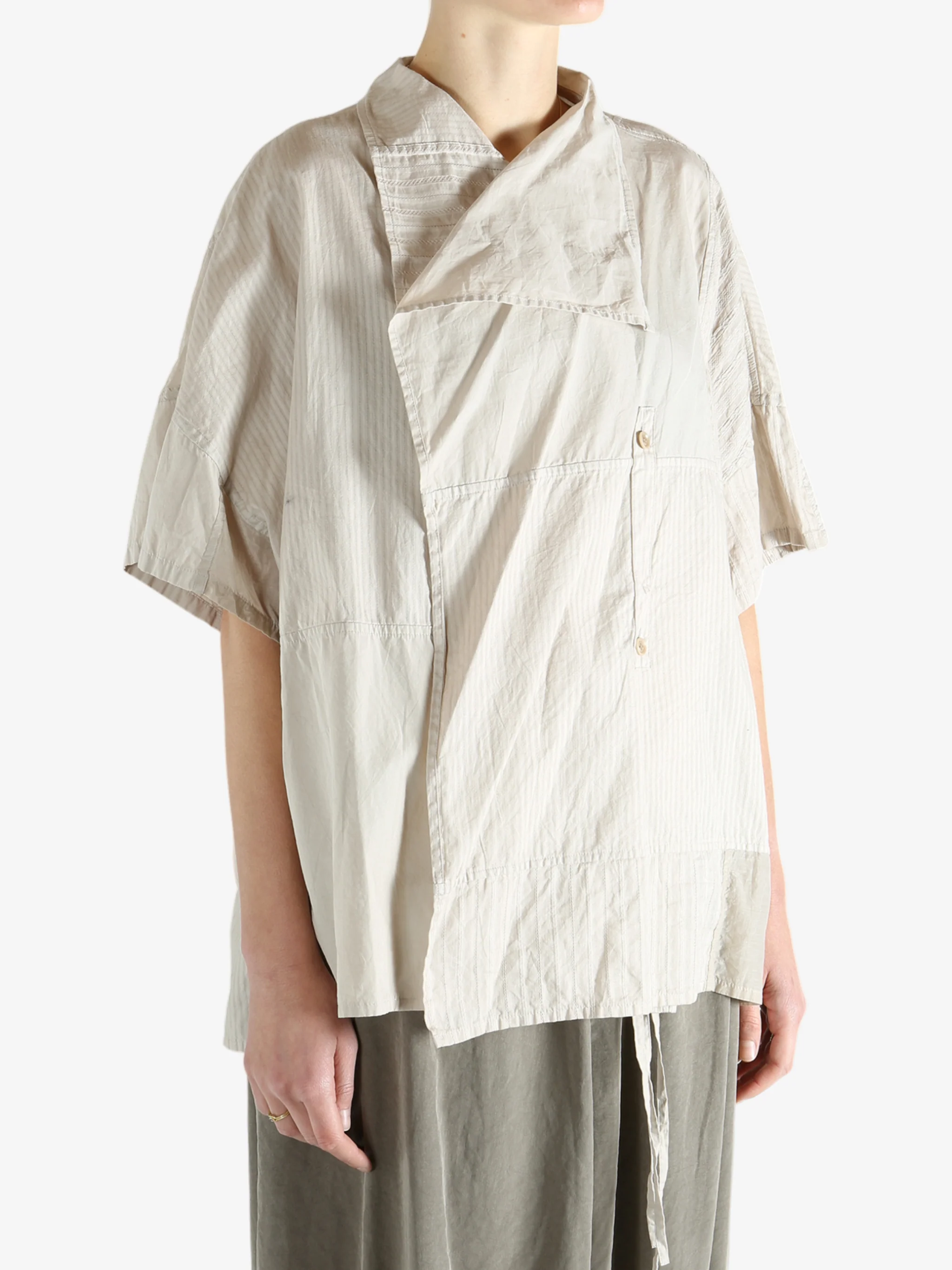 Y'S - Women Half Sleeve Gown Shirt - Image 2