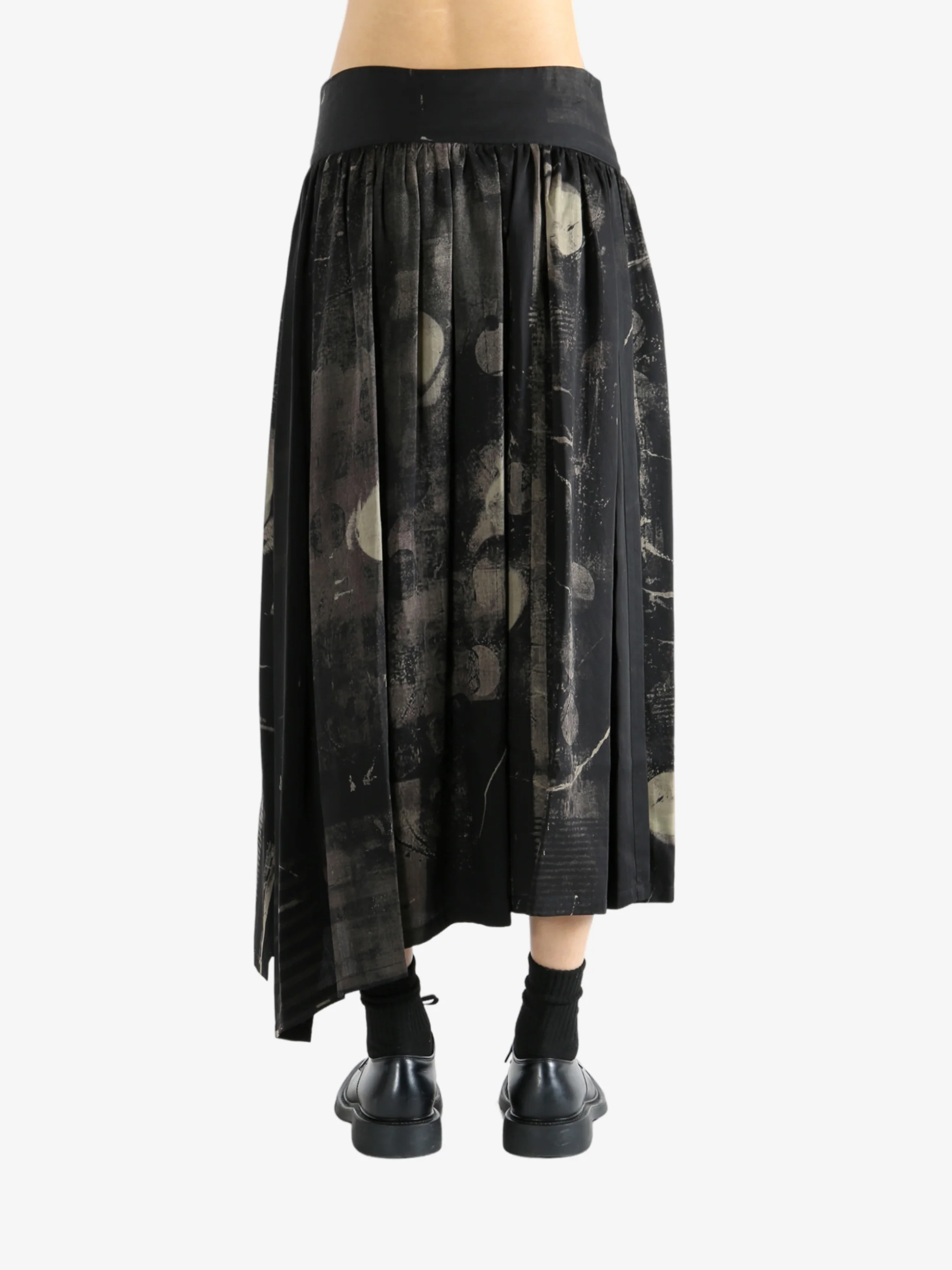 Y'S - Women I-Asymmetrical Gathered Skirt - Image 3