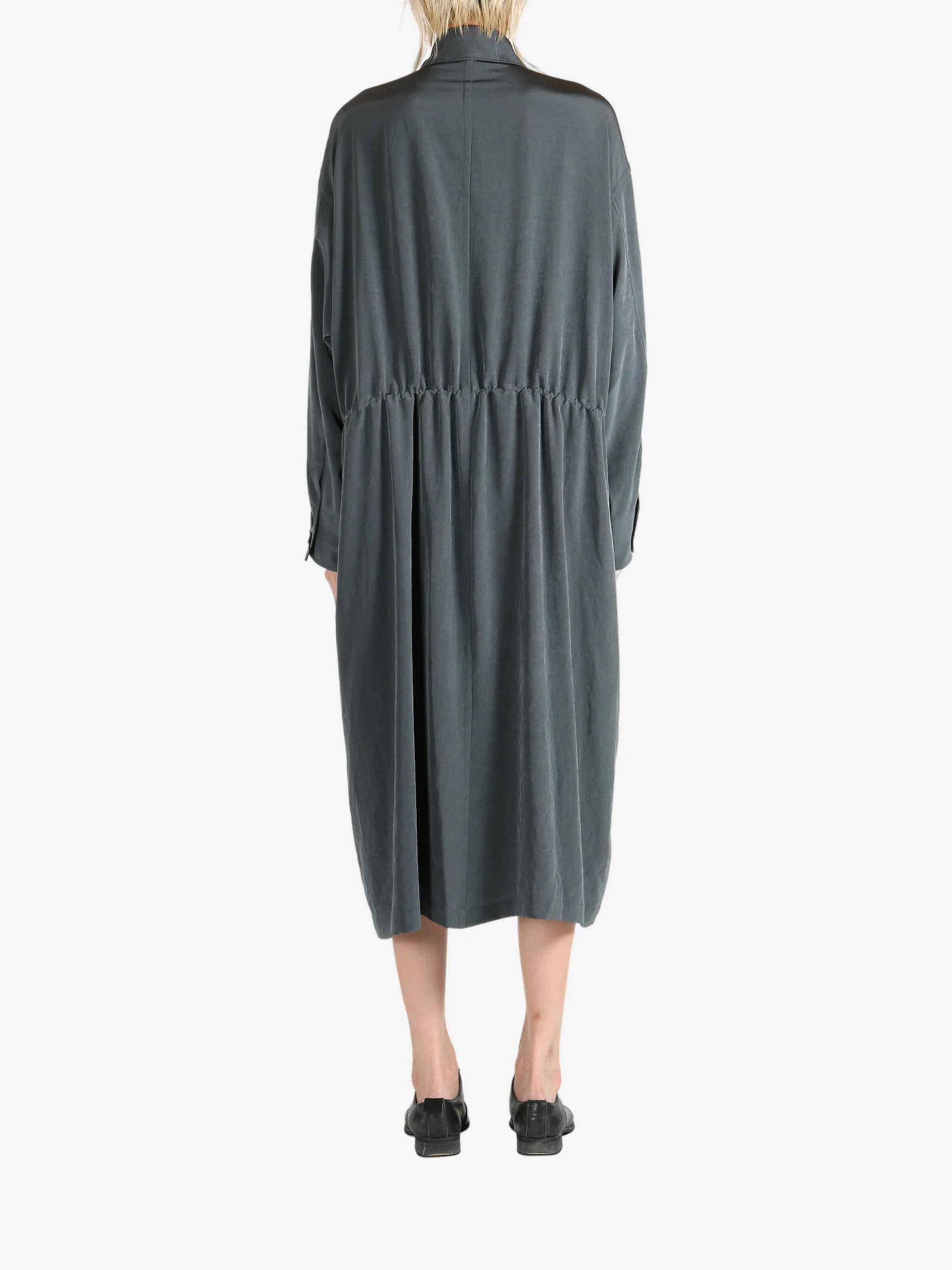 Y'S - Women KO-4-Pocket Long D Shirt Jacket - Image 3