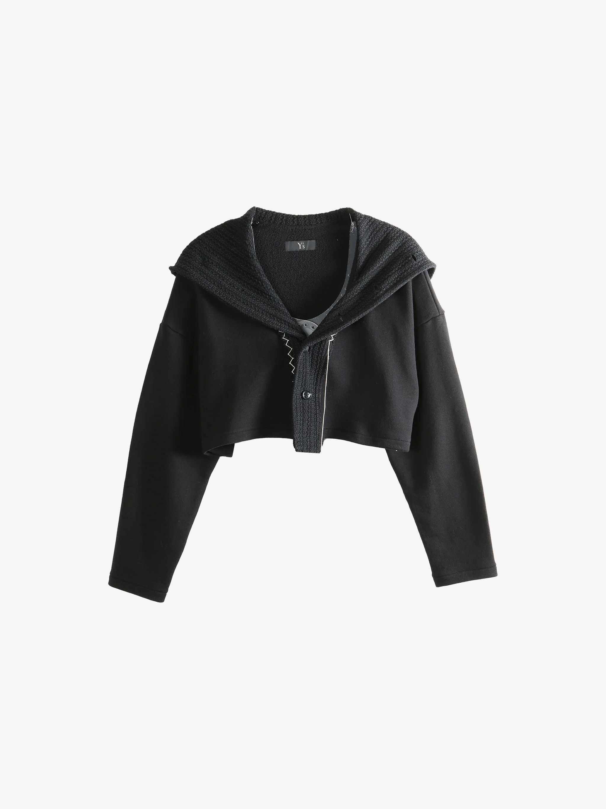 Y'S - Women O-Button Open S Hoodie Topcoat - Image 5
