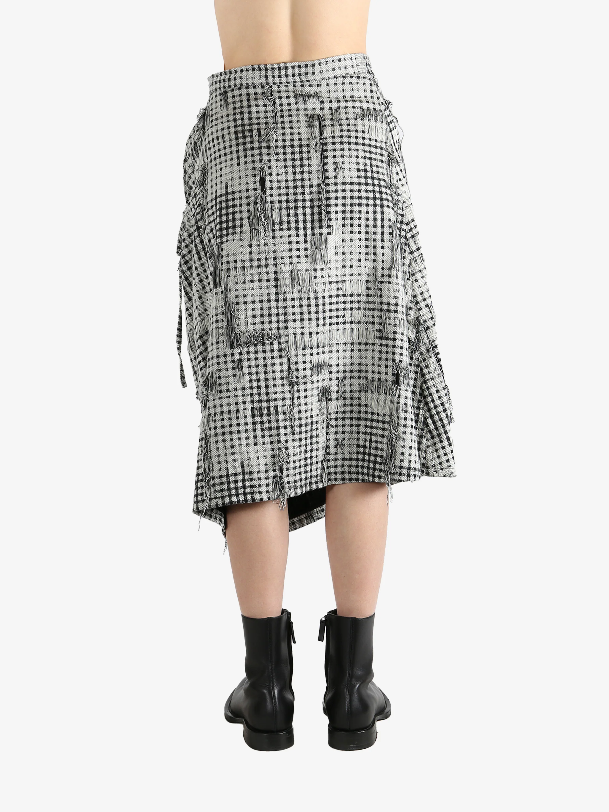 Y'S - Women S-Gathered String Skirt - Image 3