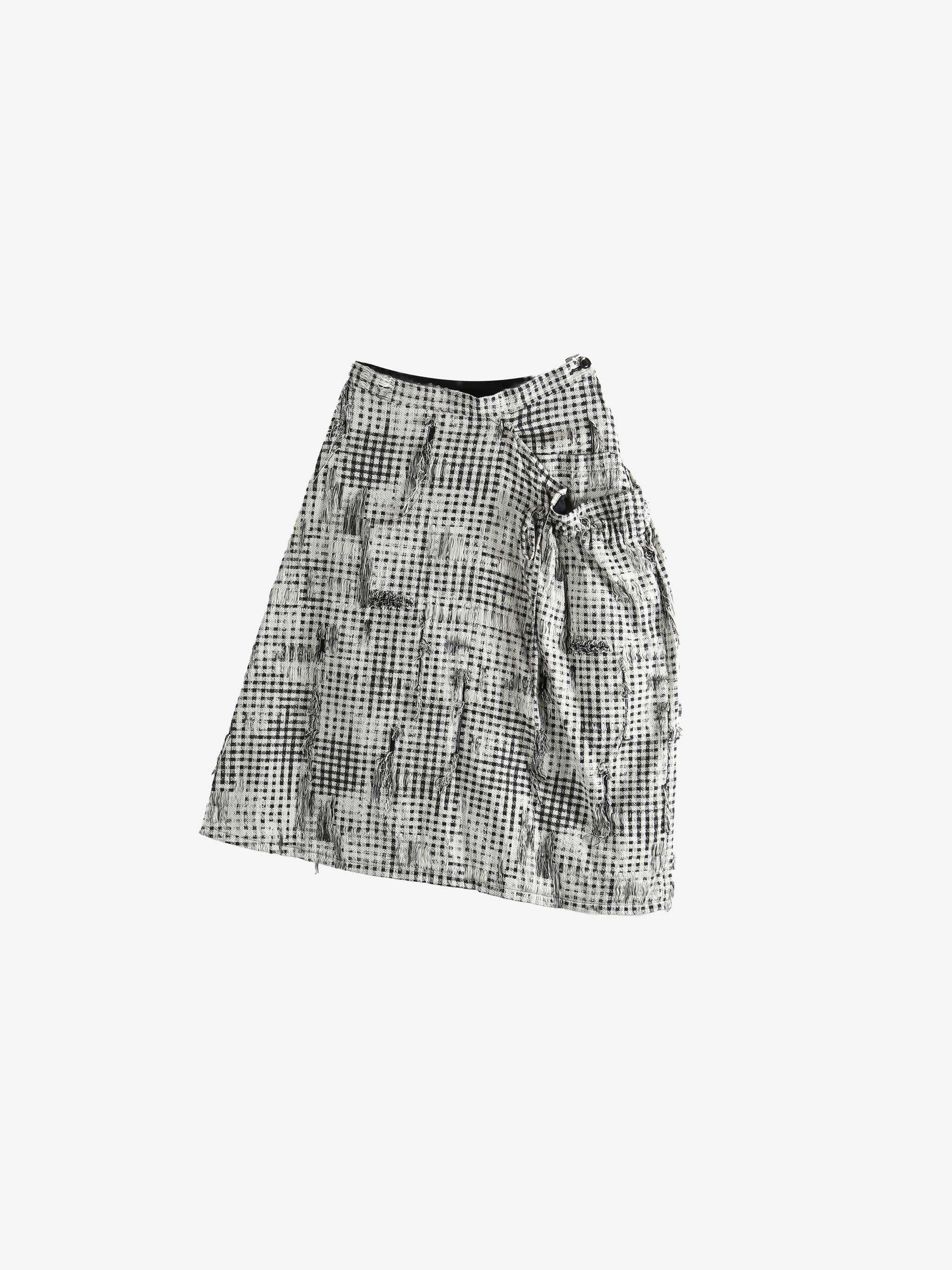 Y'S - Women S-Gathered String Skirt - Image 4