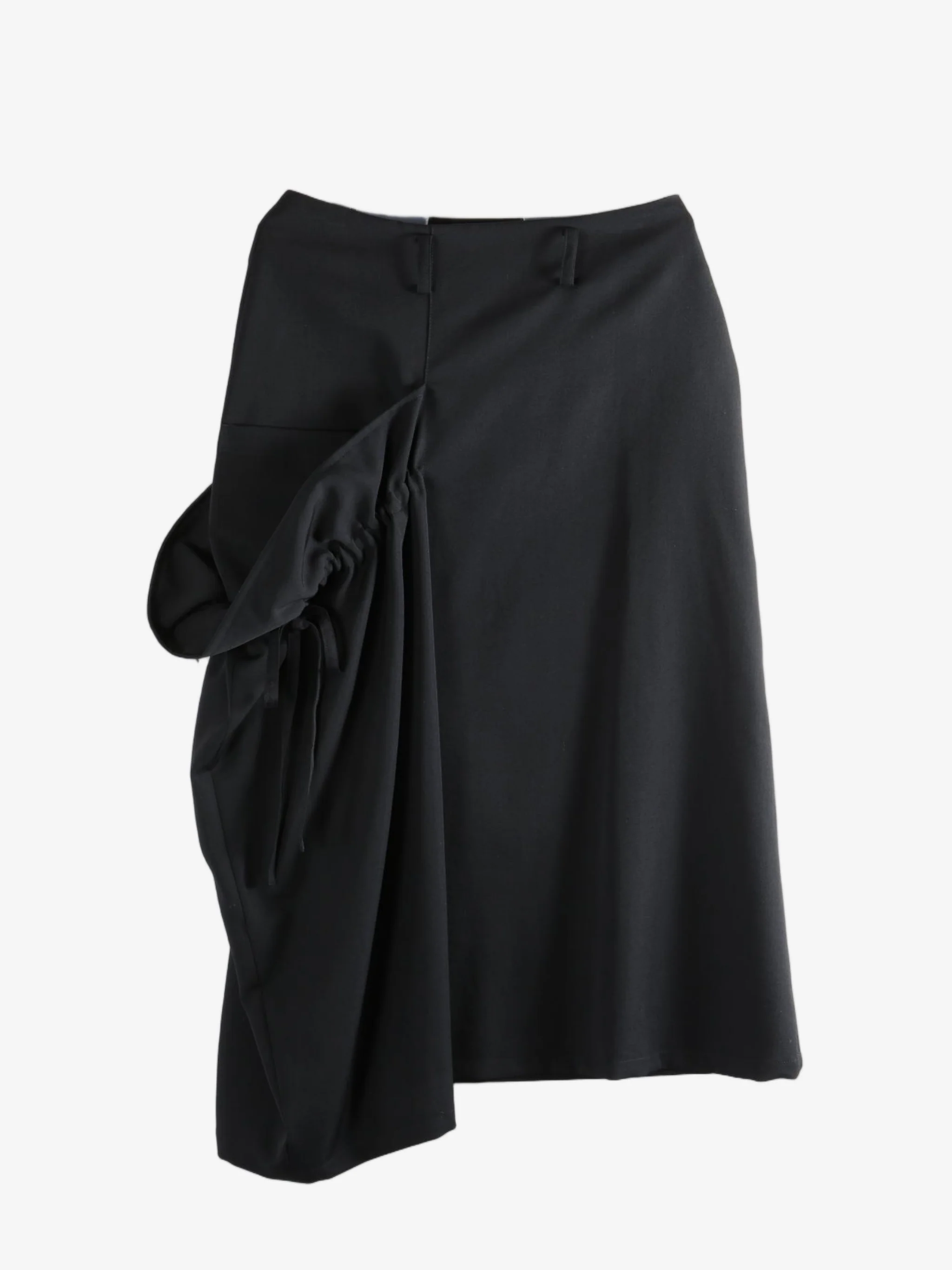 Y'S - Women Side Gather Skirt - Image 4