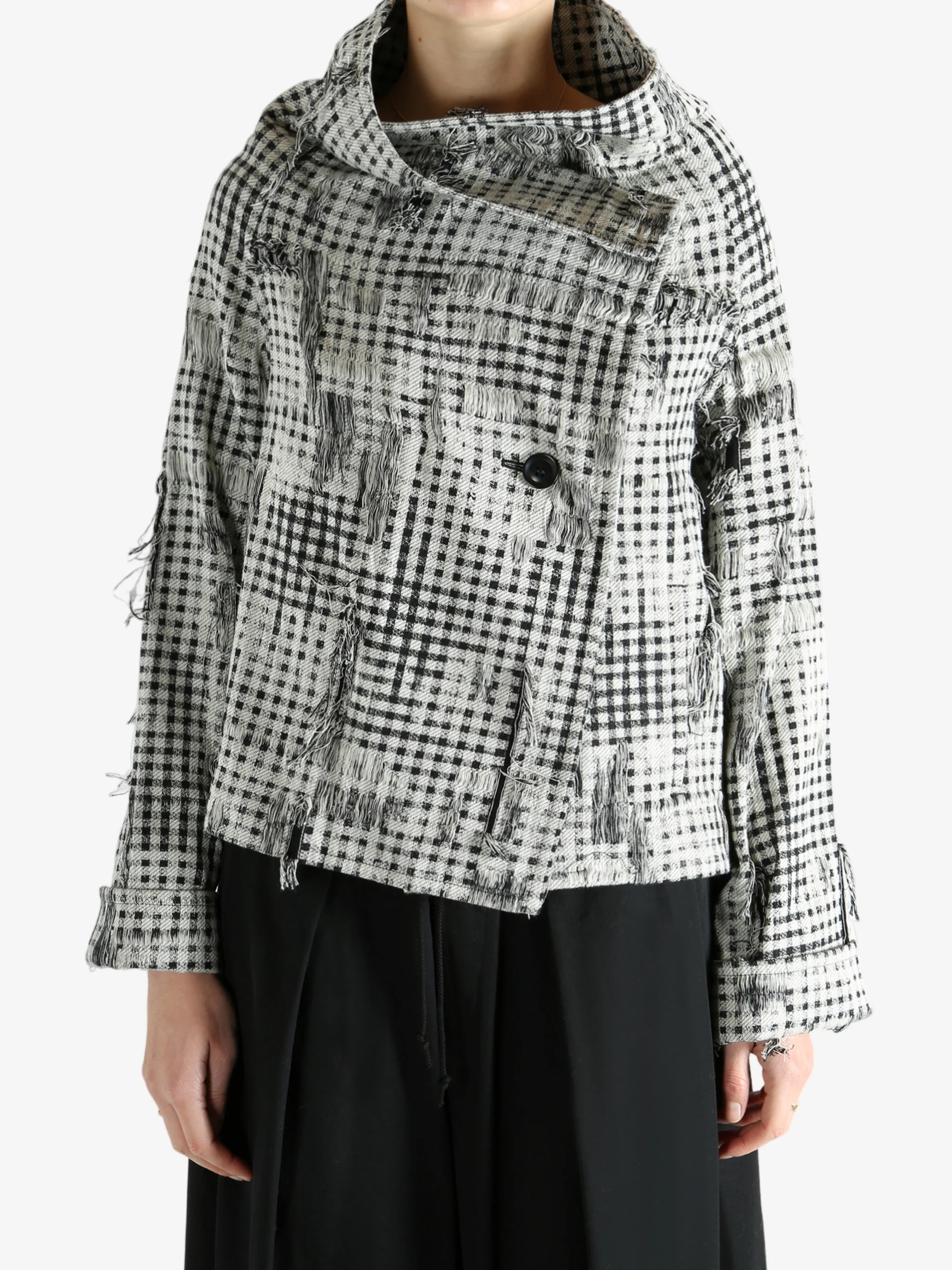 Y'S - Women U-Curve Wrap Jacket