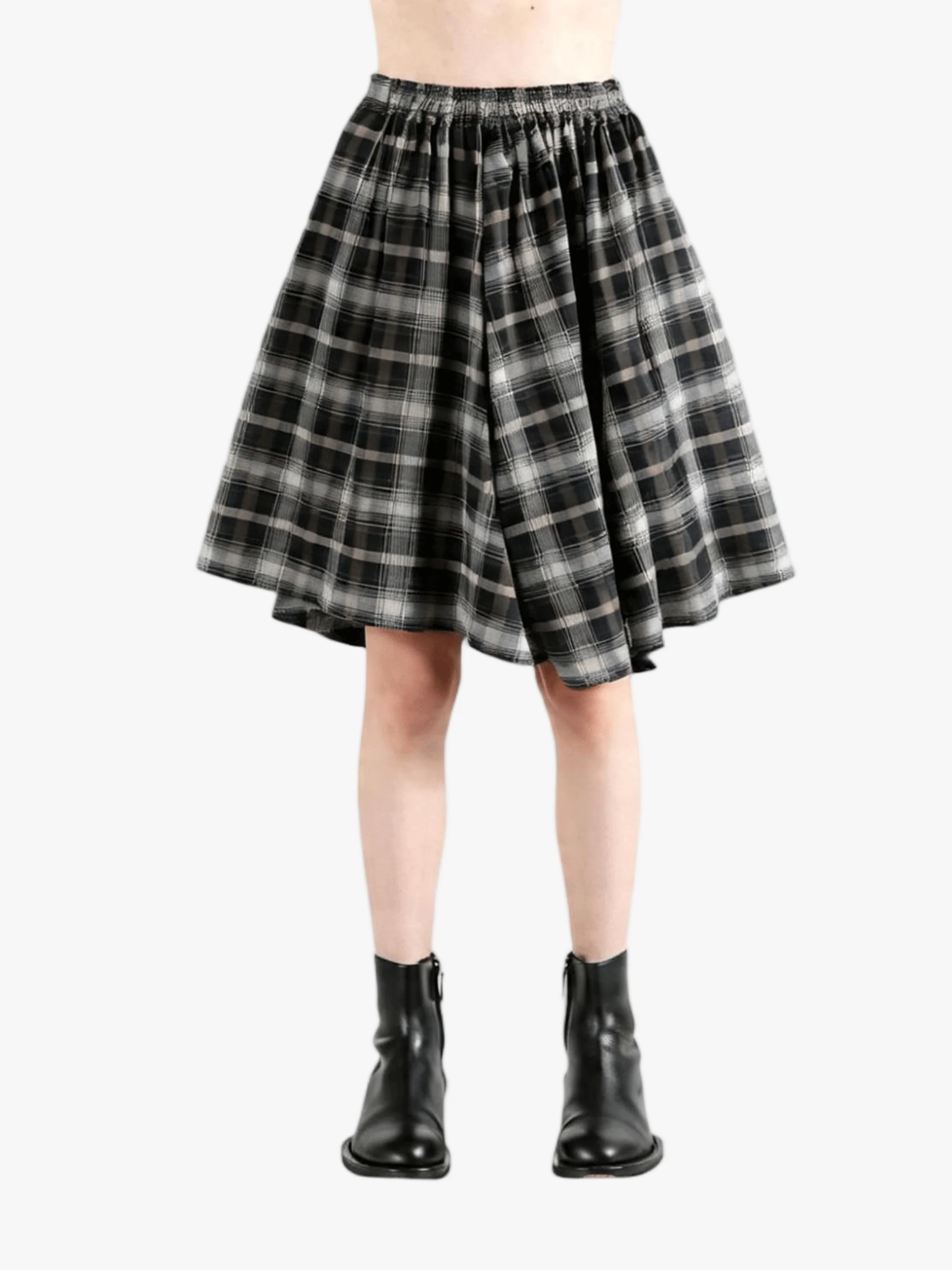 Y'S - Women U-Right Side Gather Pants