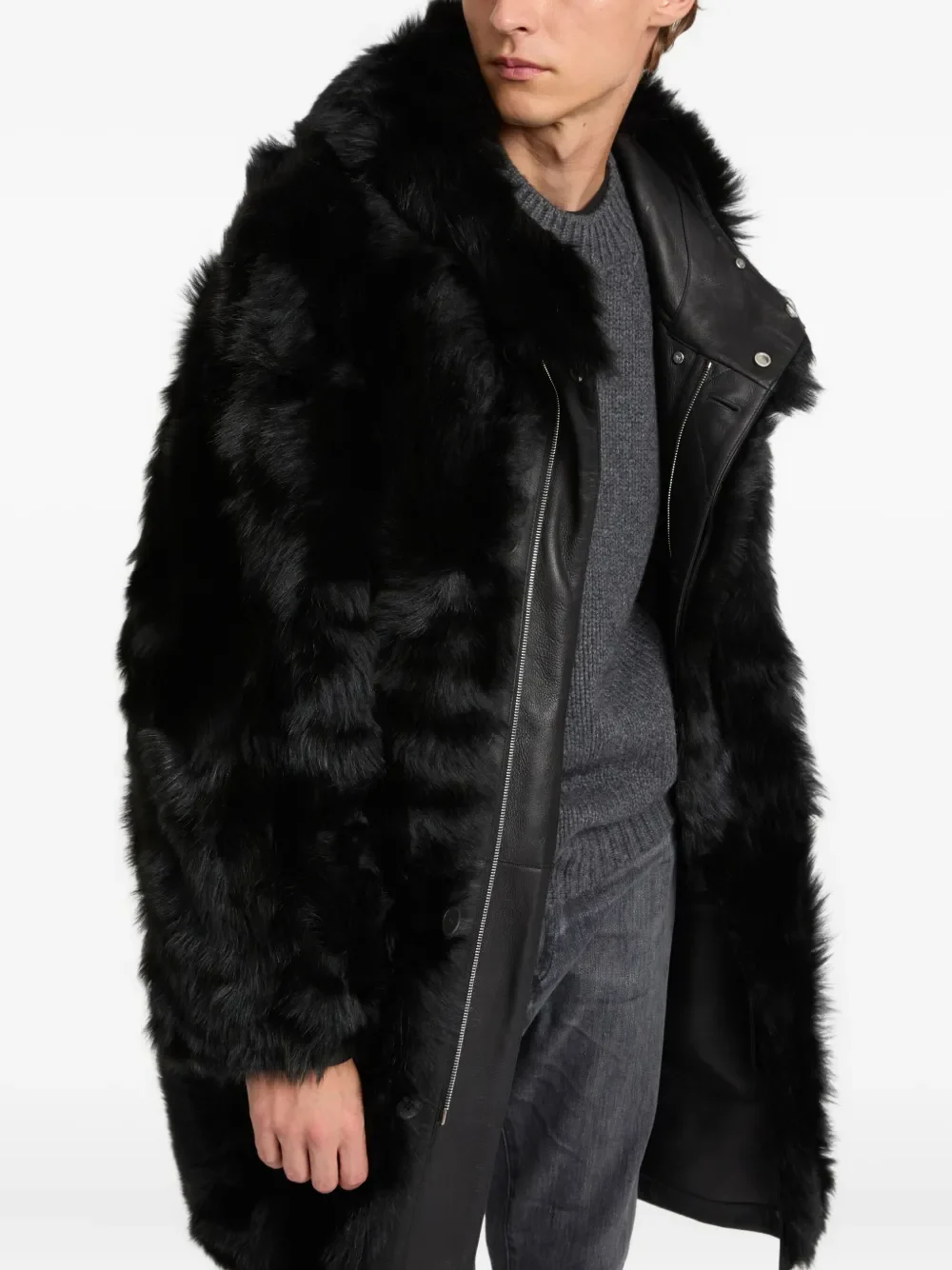 YVES SALOMON - Men Toscana Lambskin Jacket - Image 3