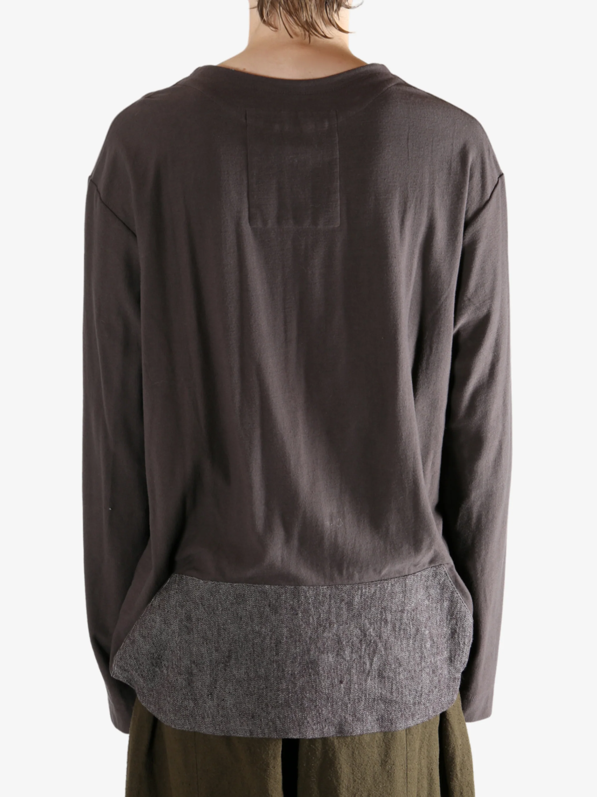 ZIGGY CHEN - Men Henley Neck Long Sleeve T-Shirt - Image 3